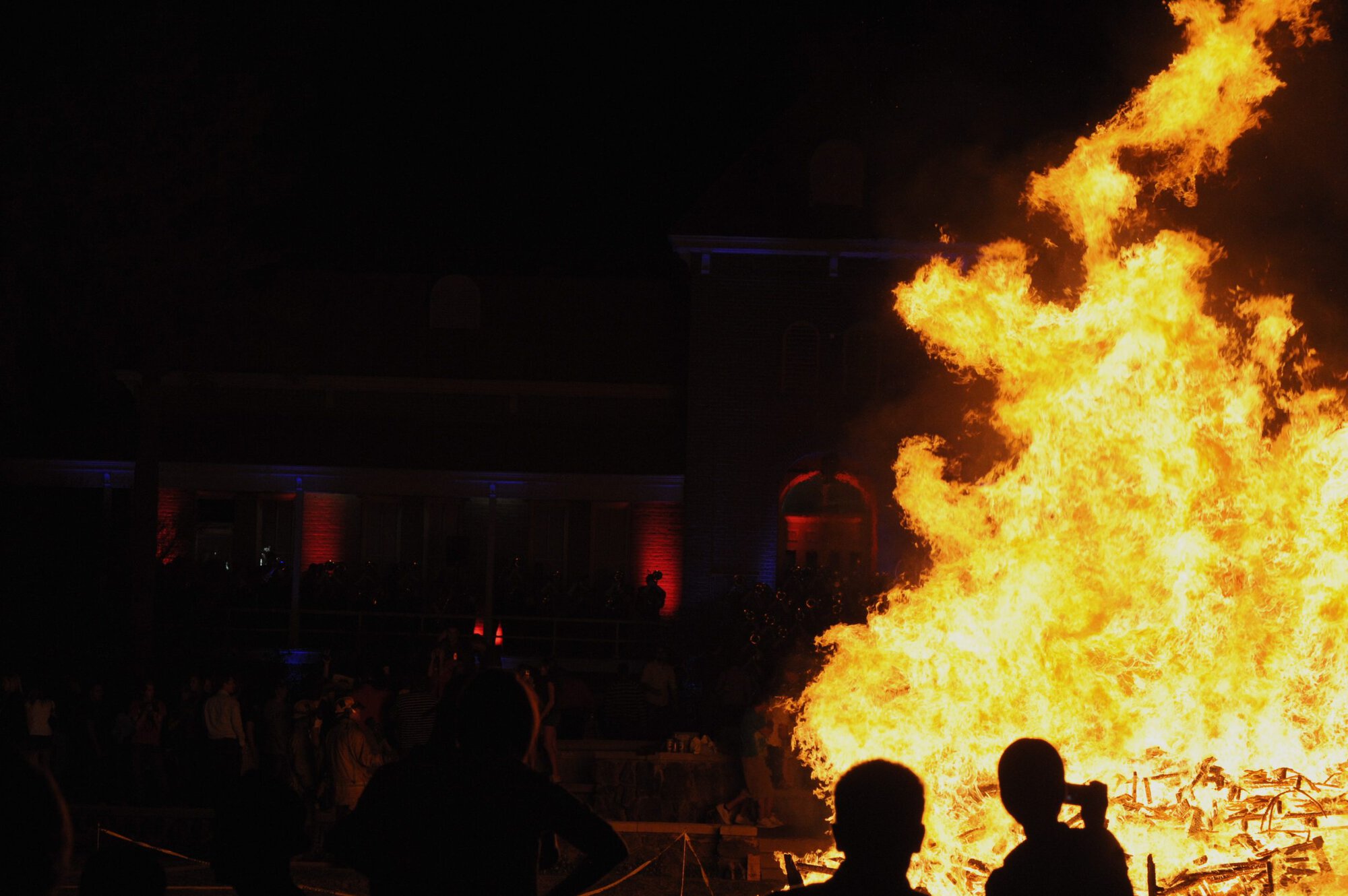 Homecoming 2008 Pep Rally and Bonfire