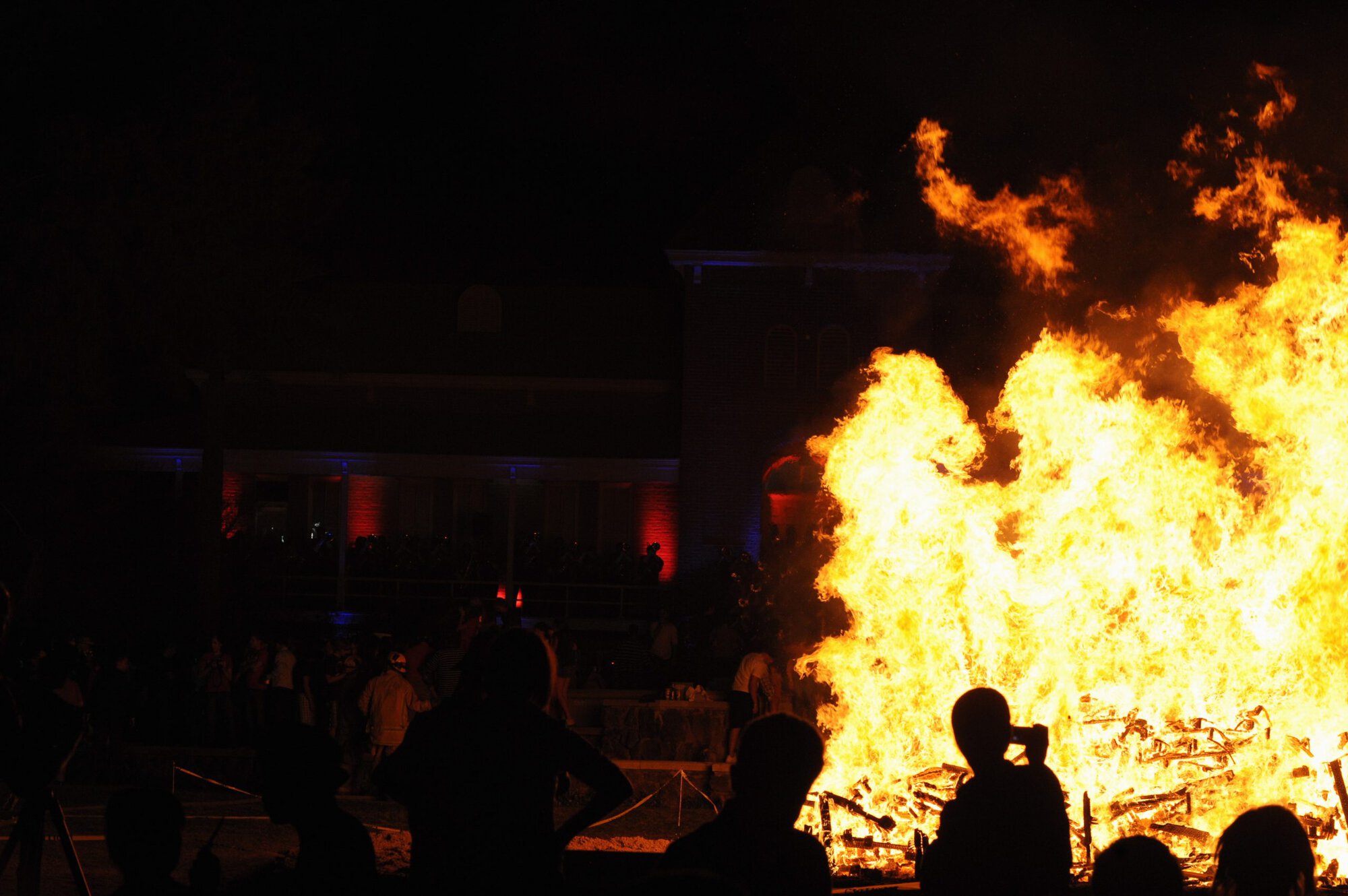 Homecoming 2008 Pep Rally and Bonfire