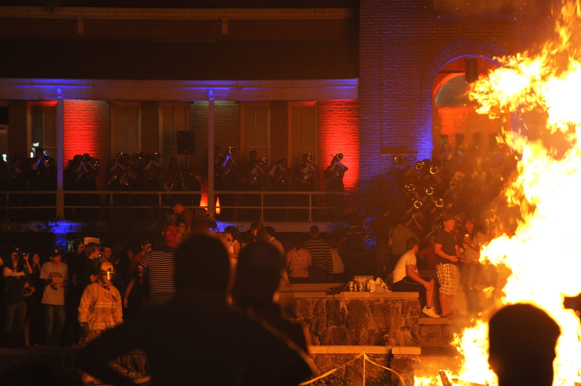 Homecoming 2008 Pep Rally and Bonfire