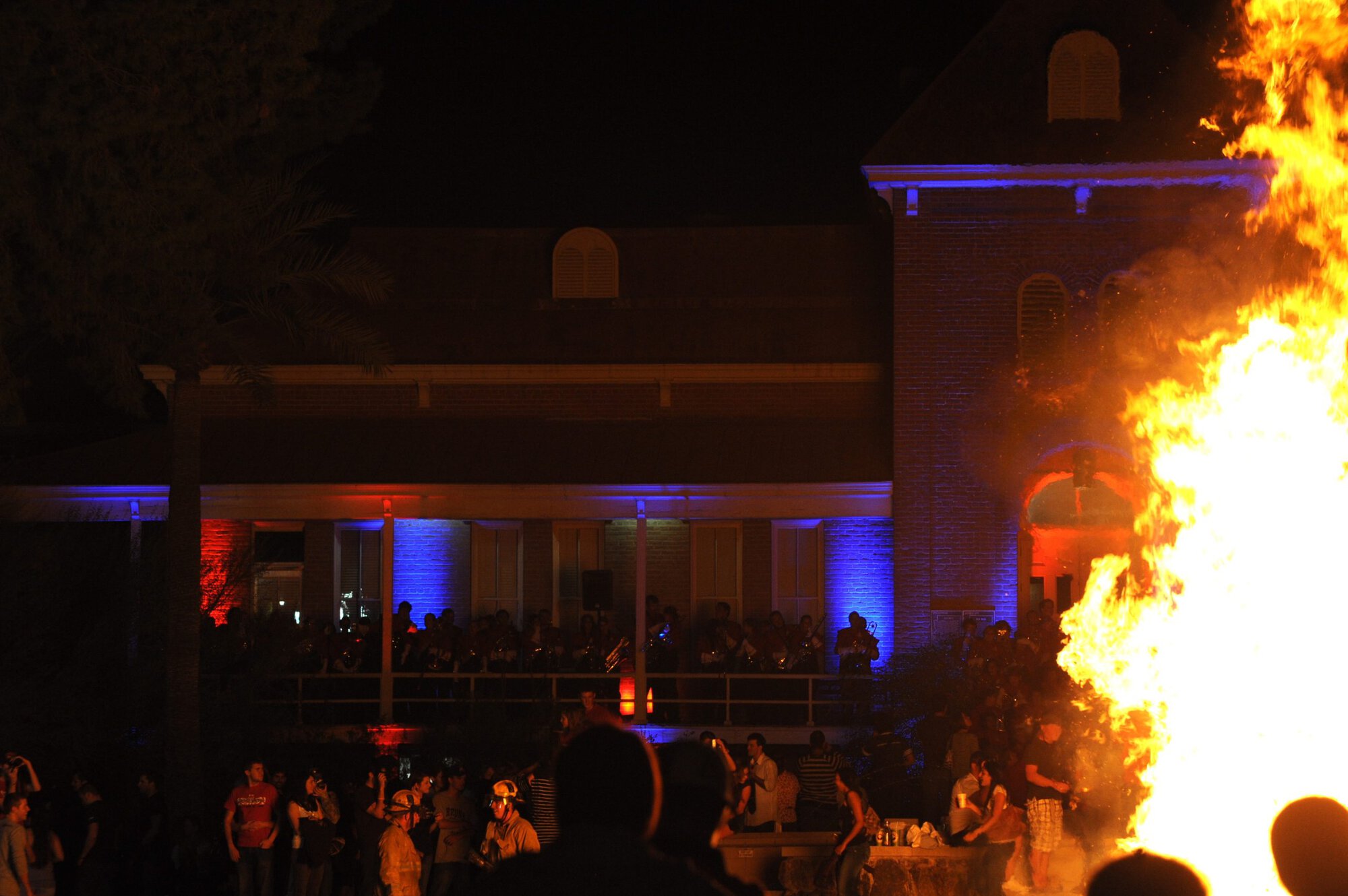 Homecoming 2008 Pep Rally and Bonfire