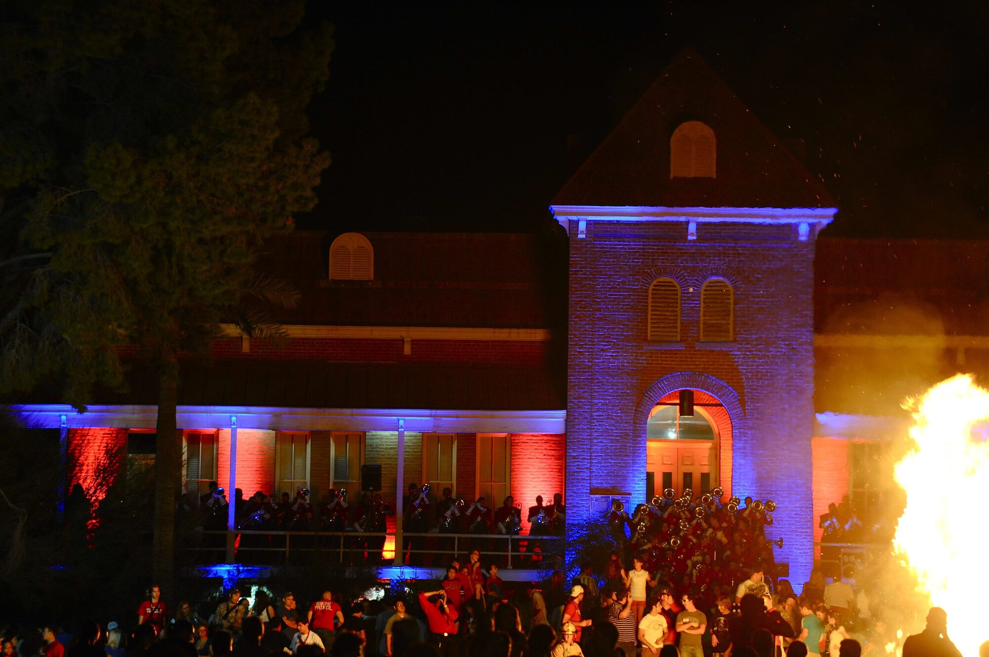 Homecoming 2008 Pep Rally and Bonfire