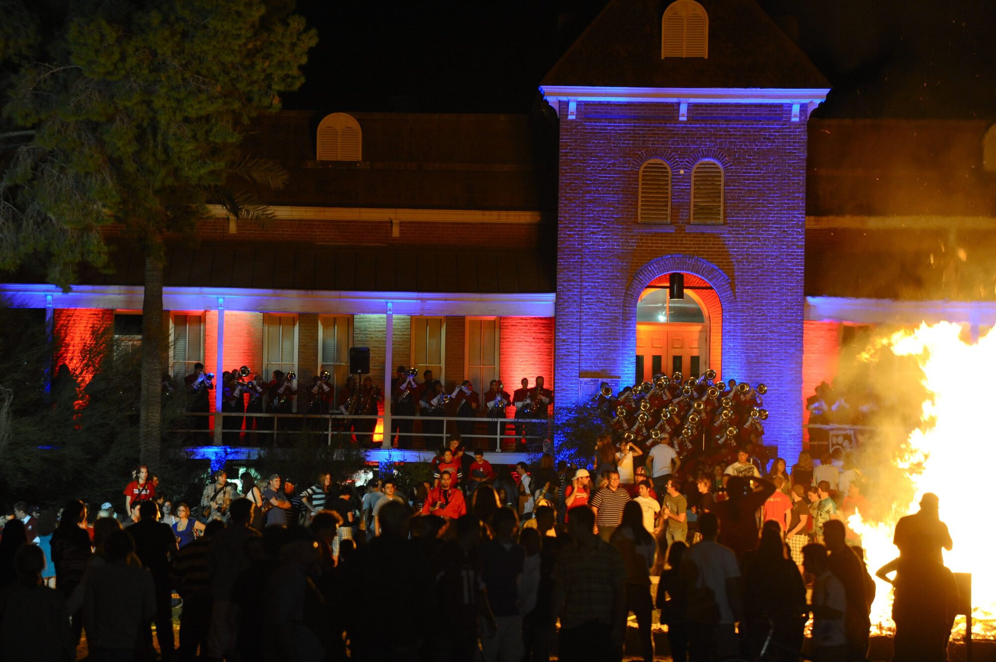 Homecoming 2008 Pep Rally and Bonfire