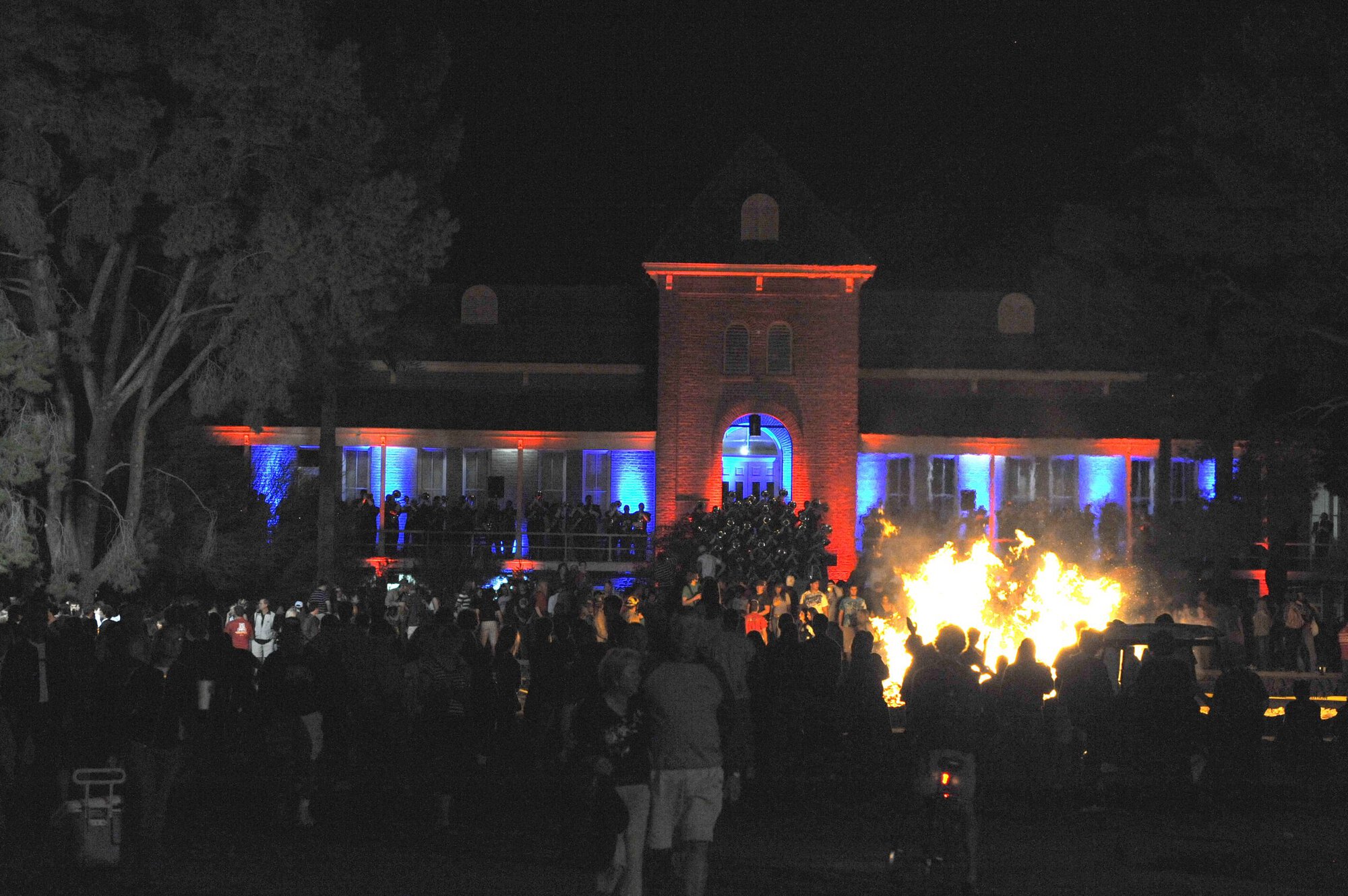 Homecoming 2008 Pep Rally and Bonfire