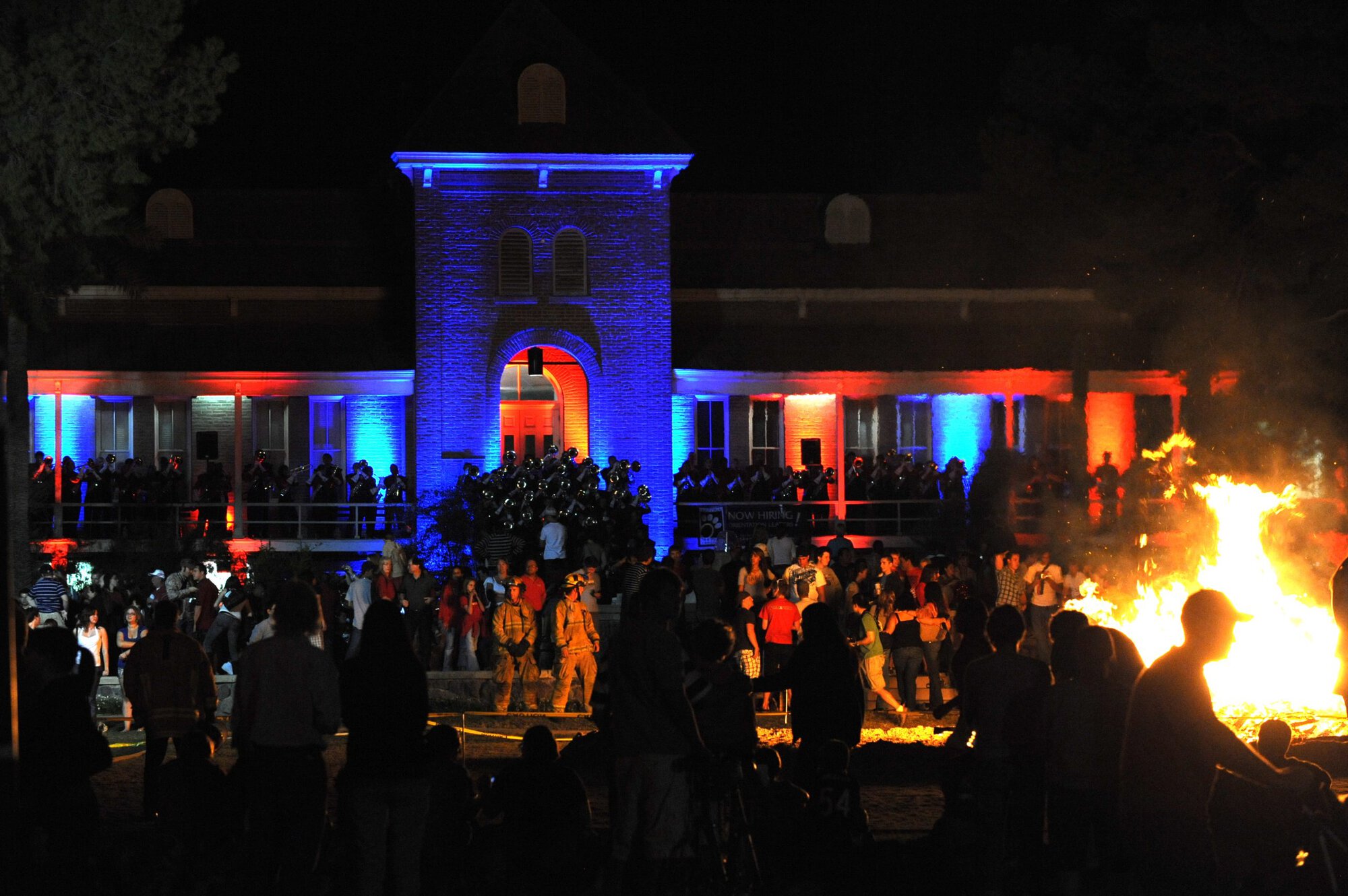 Homecoming 2008 Pep Rally and Bonfire