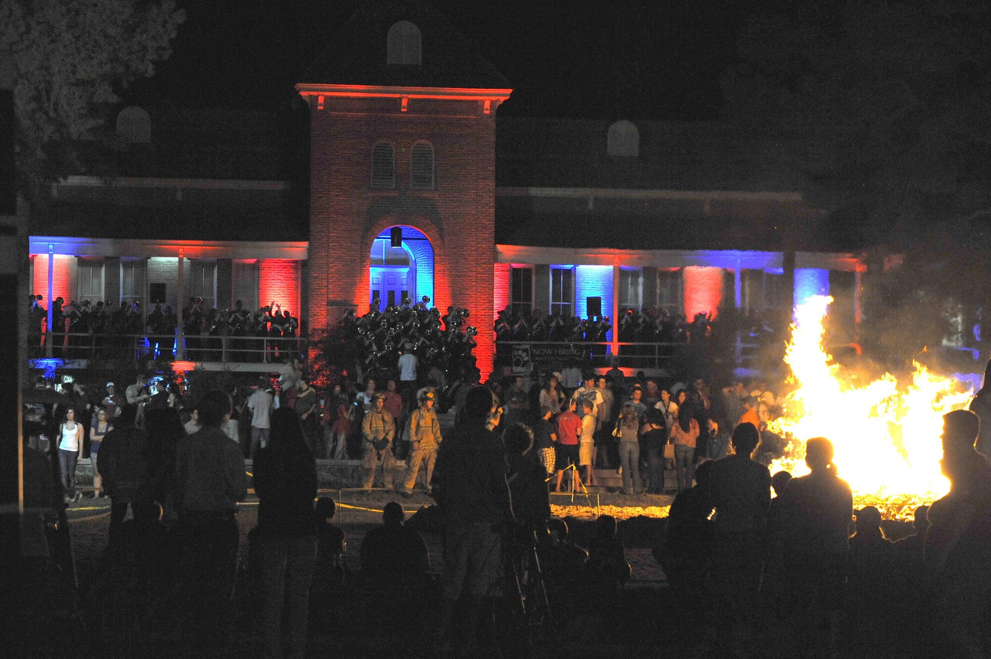Homecoming 2008 Pep Rally and Bonfire