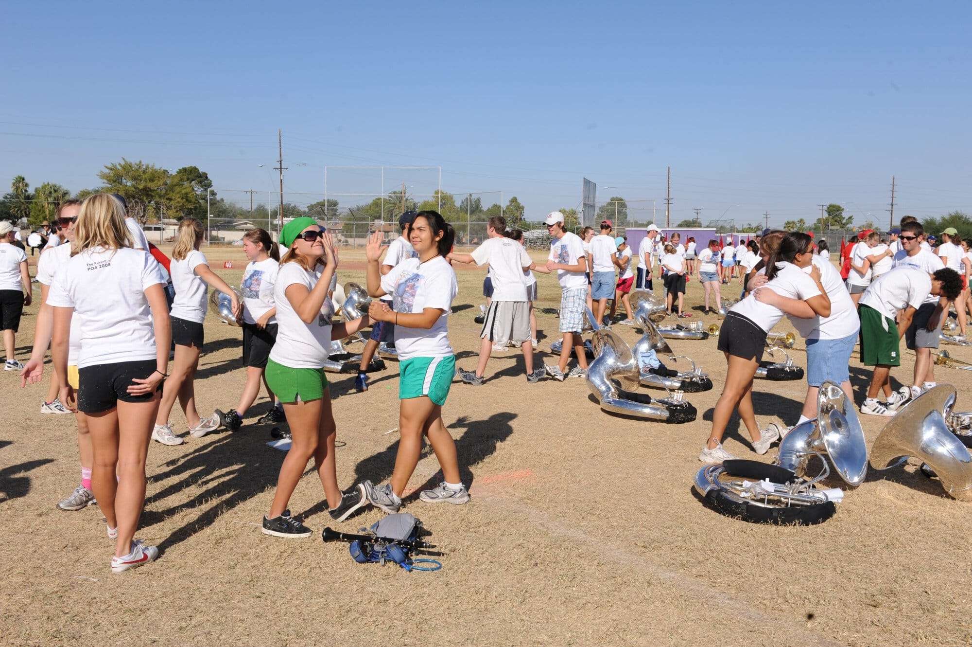 POA Rehearsal at Rincon University HS