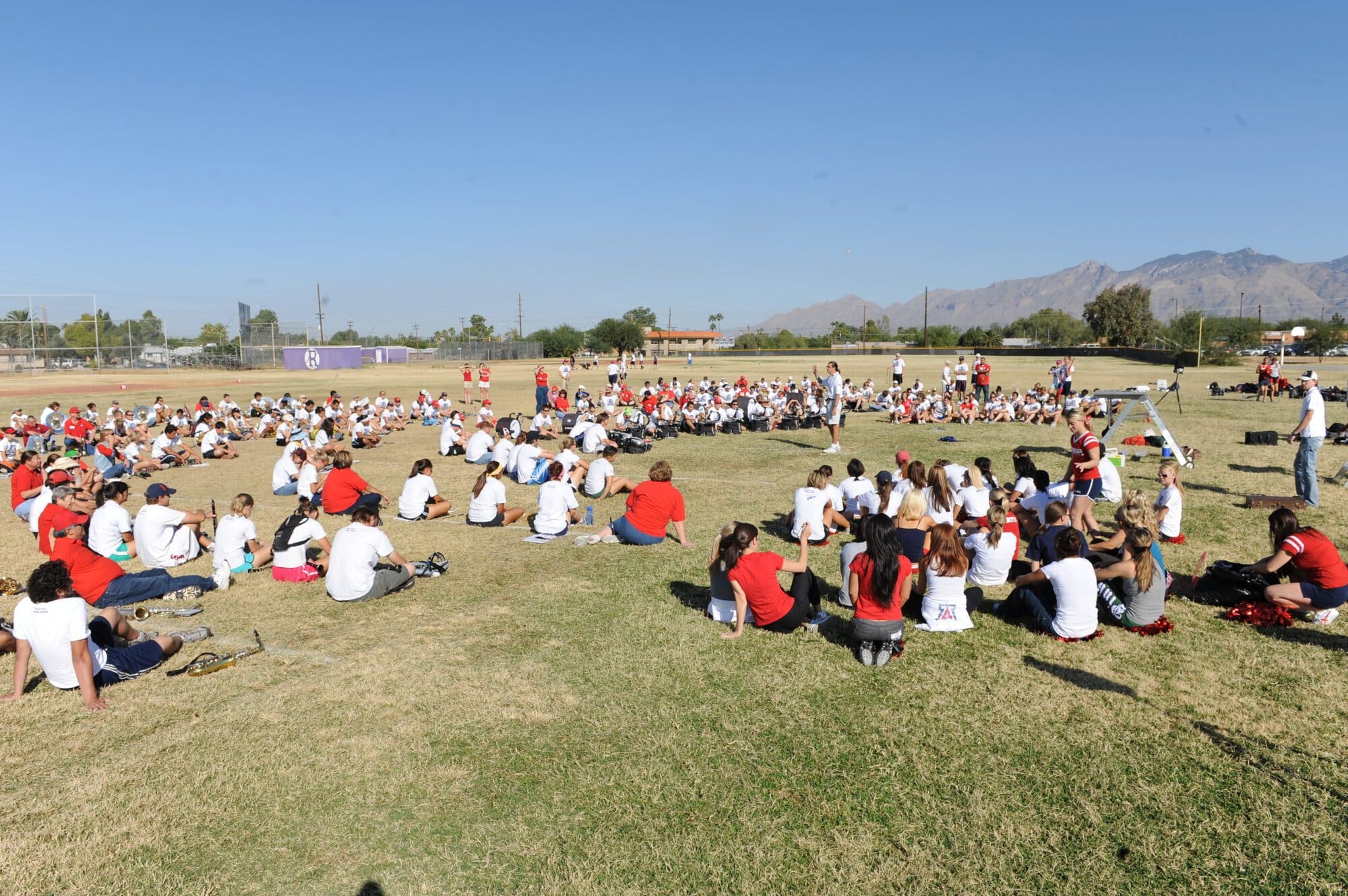 POA Rehearsal at Rincon University HS