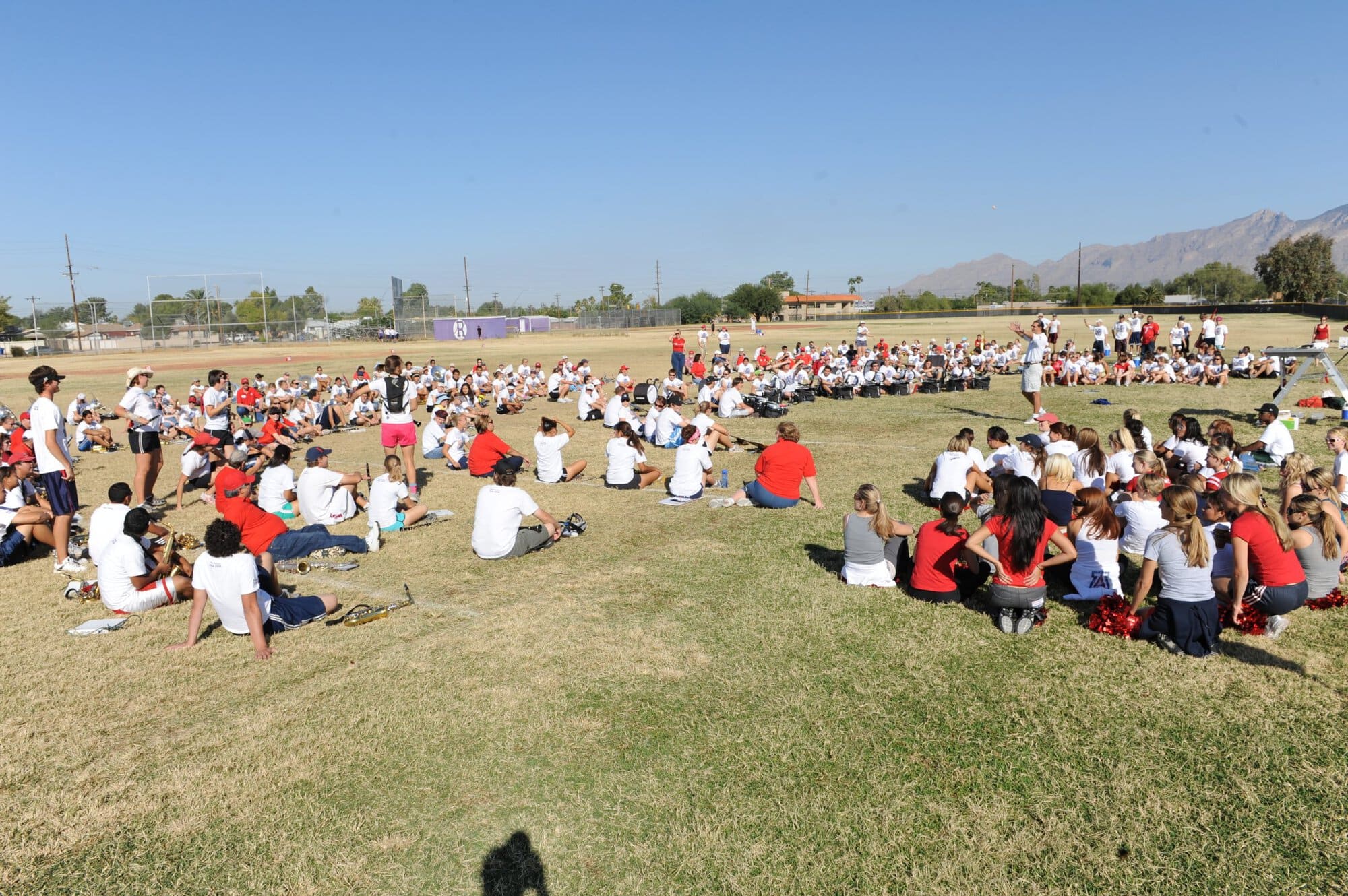 POA Rehearsal at Rincon University HS