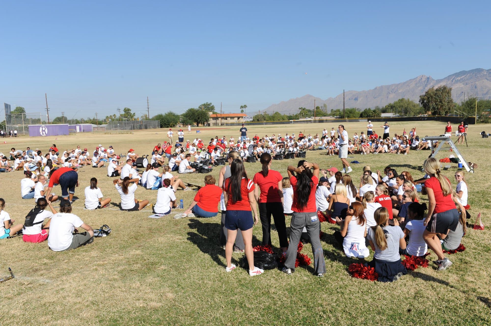 POA Rehearsal at Rincon University HS