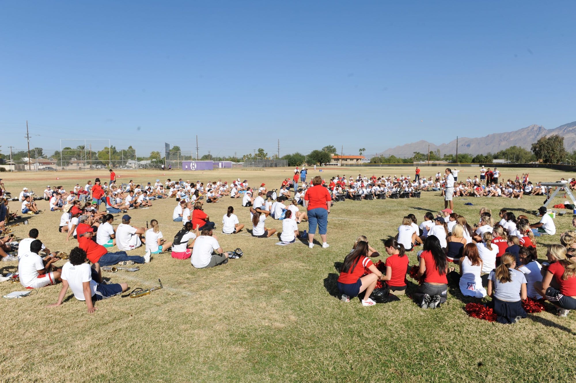 POA Rehearsal at Rincon University HS