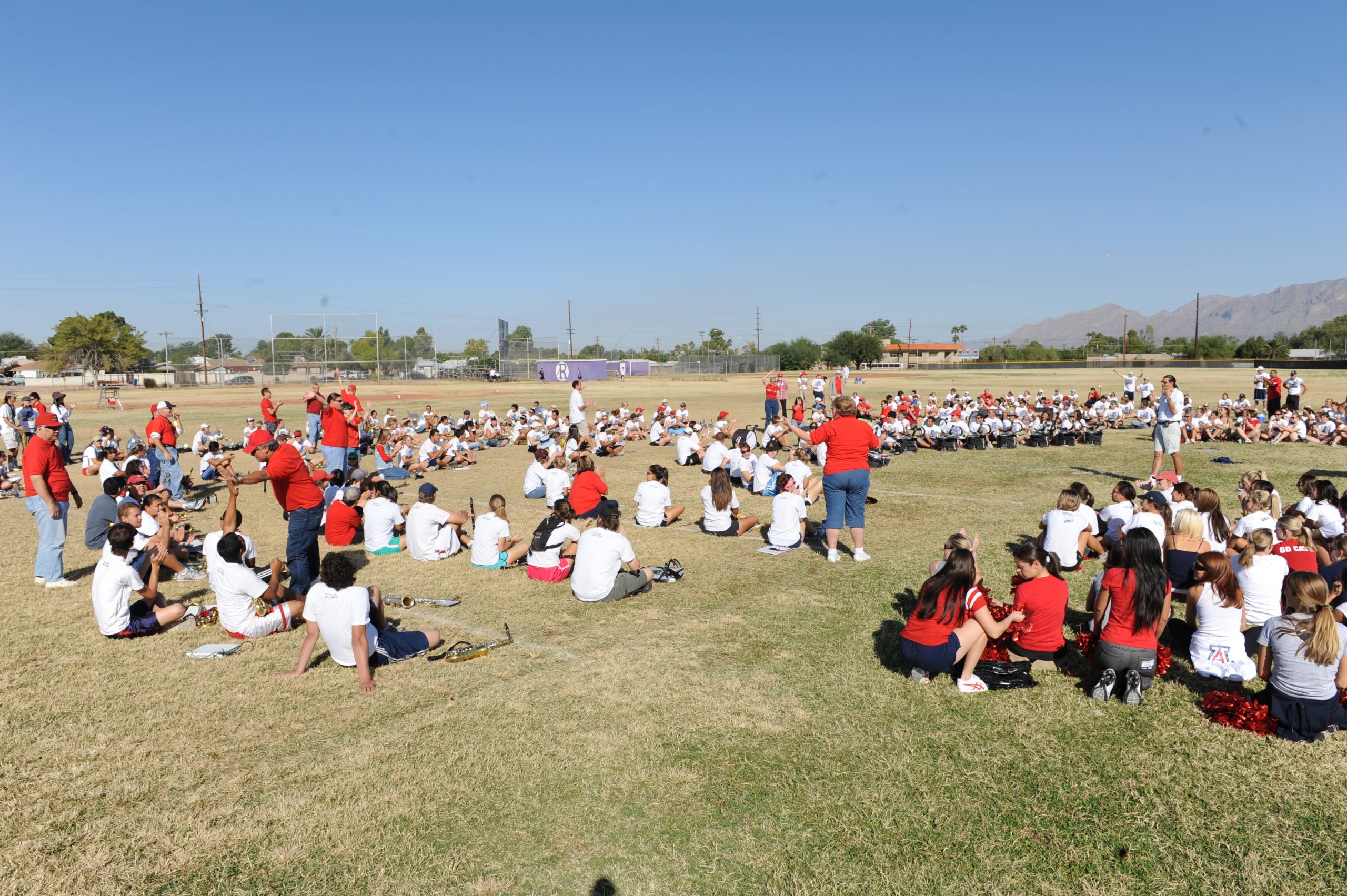 POA Rehearsal at Rincon University HS