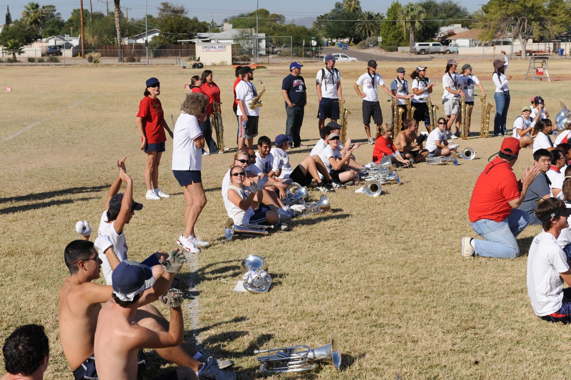 POA Rehearsal at Rincon University HS