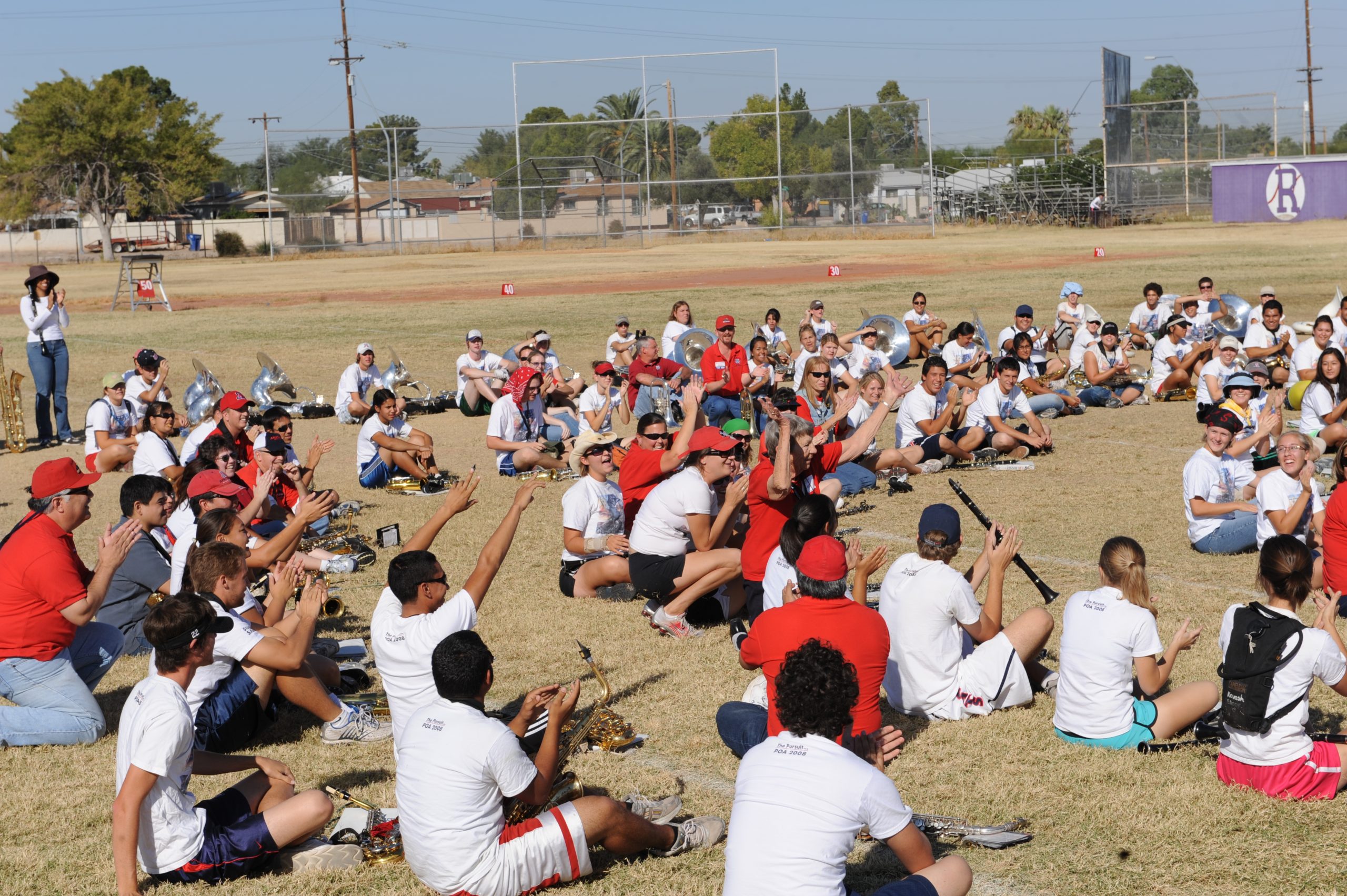 POA Rehearsal at Rincon University HS
