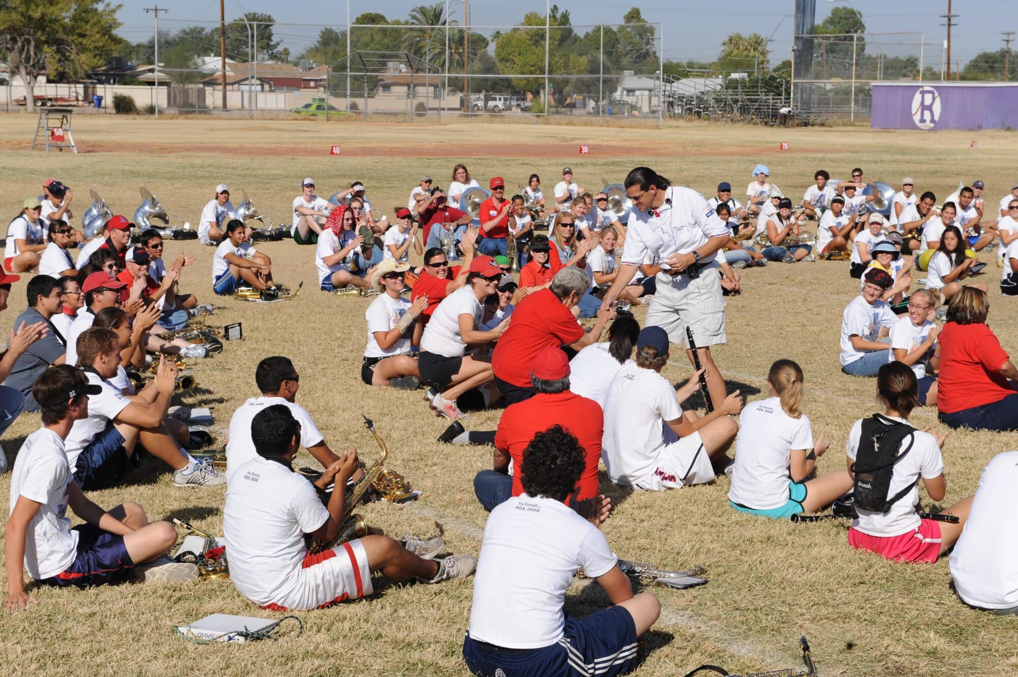 POA Rehearsal at Rincon University HS