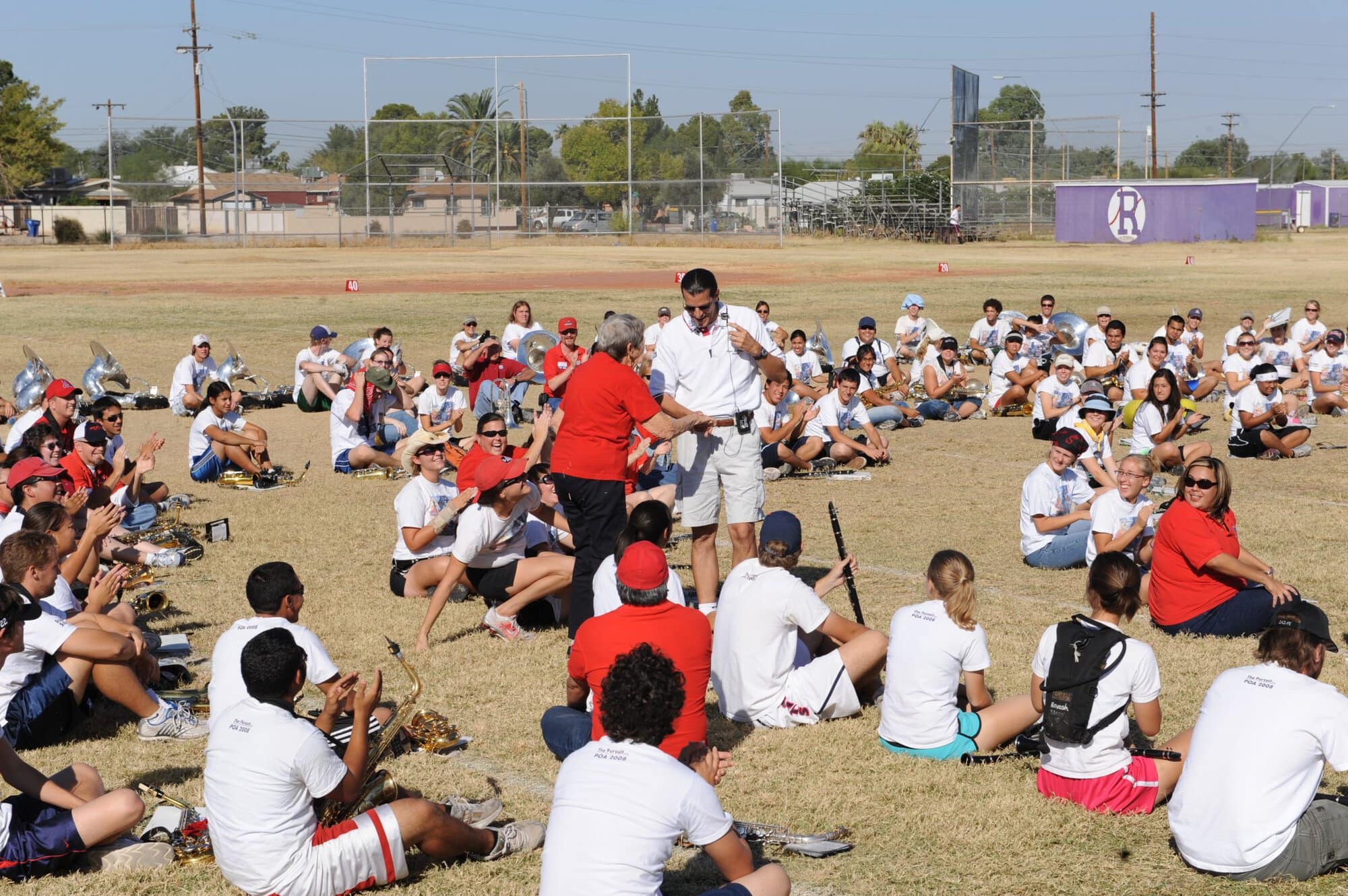 POA Rehearsal at Rincon University HS
