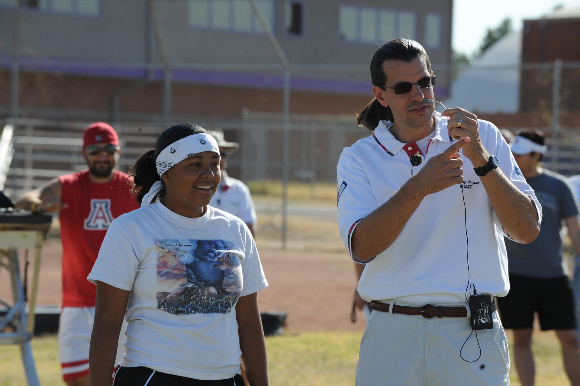 POA Rehearsal at Rincon University HS