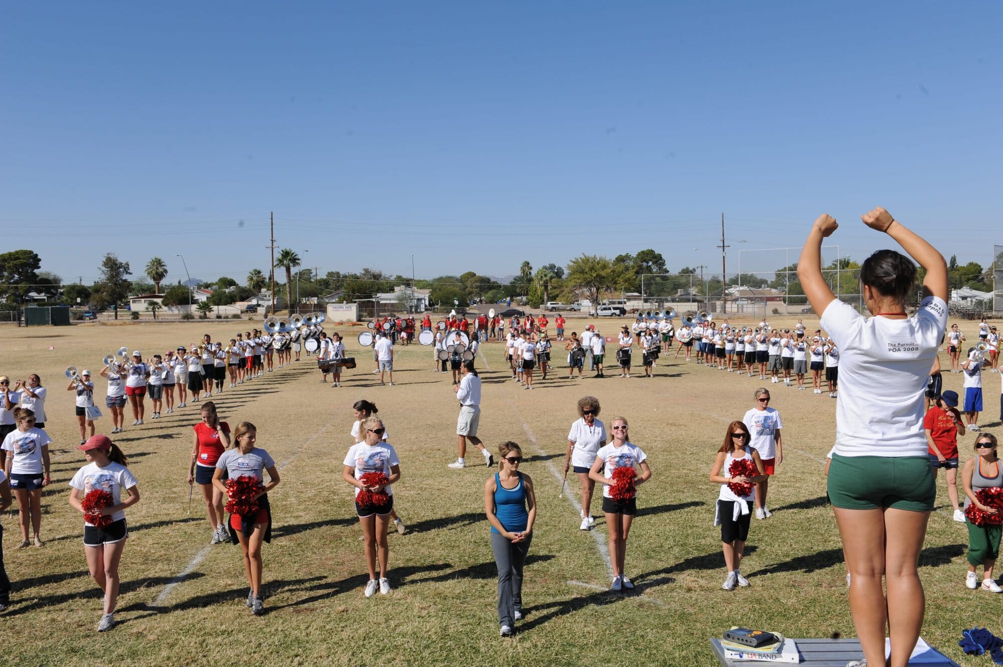 POA Rehearsal at Rincon University HS