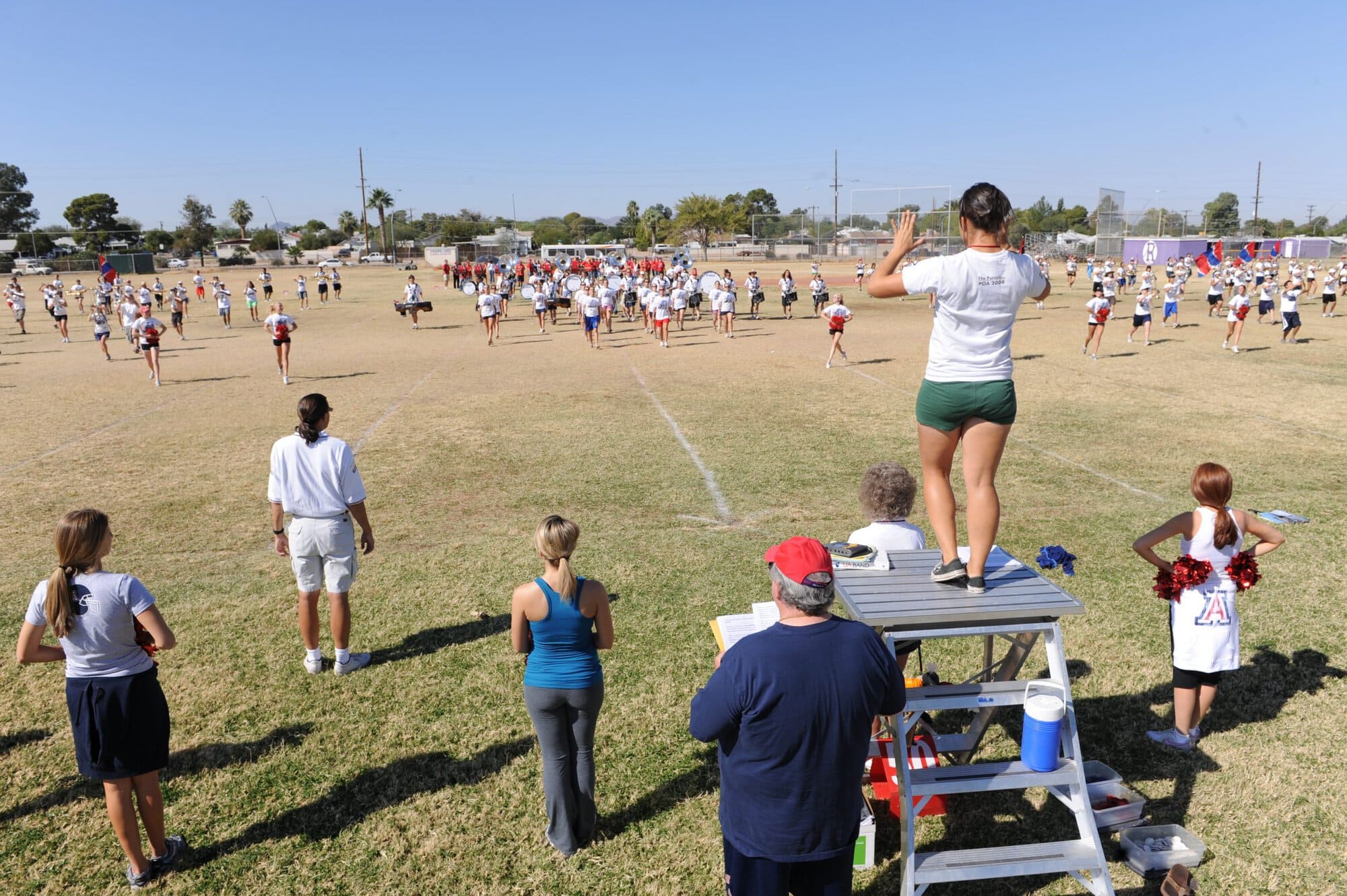 POA Rehearsal at Rincon University HS