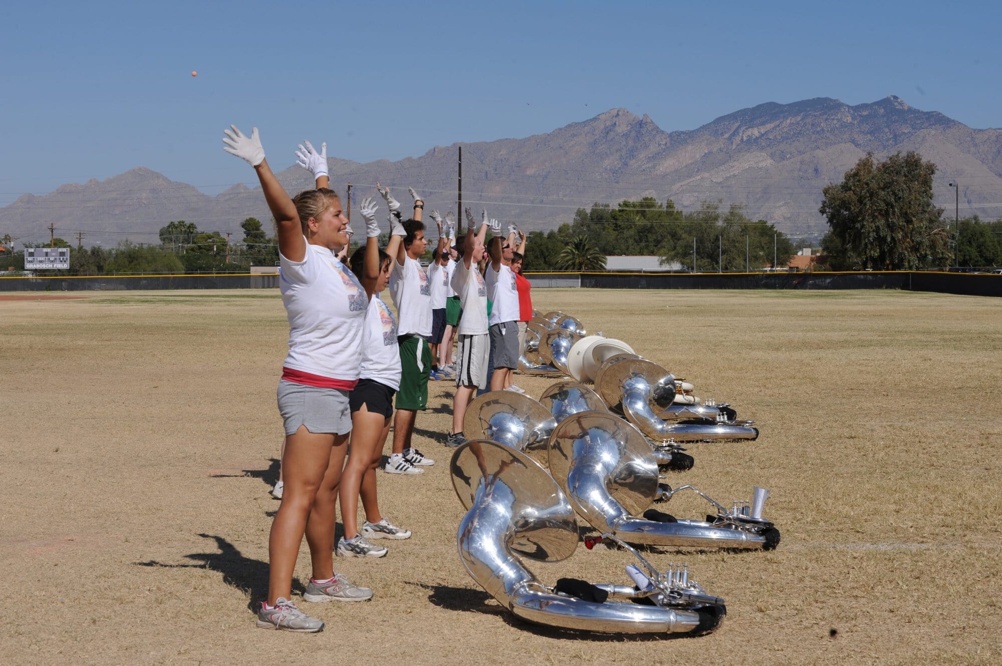 POA Rehearsal at Rincon University HS