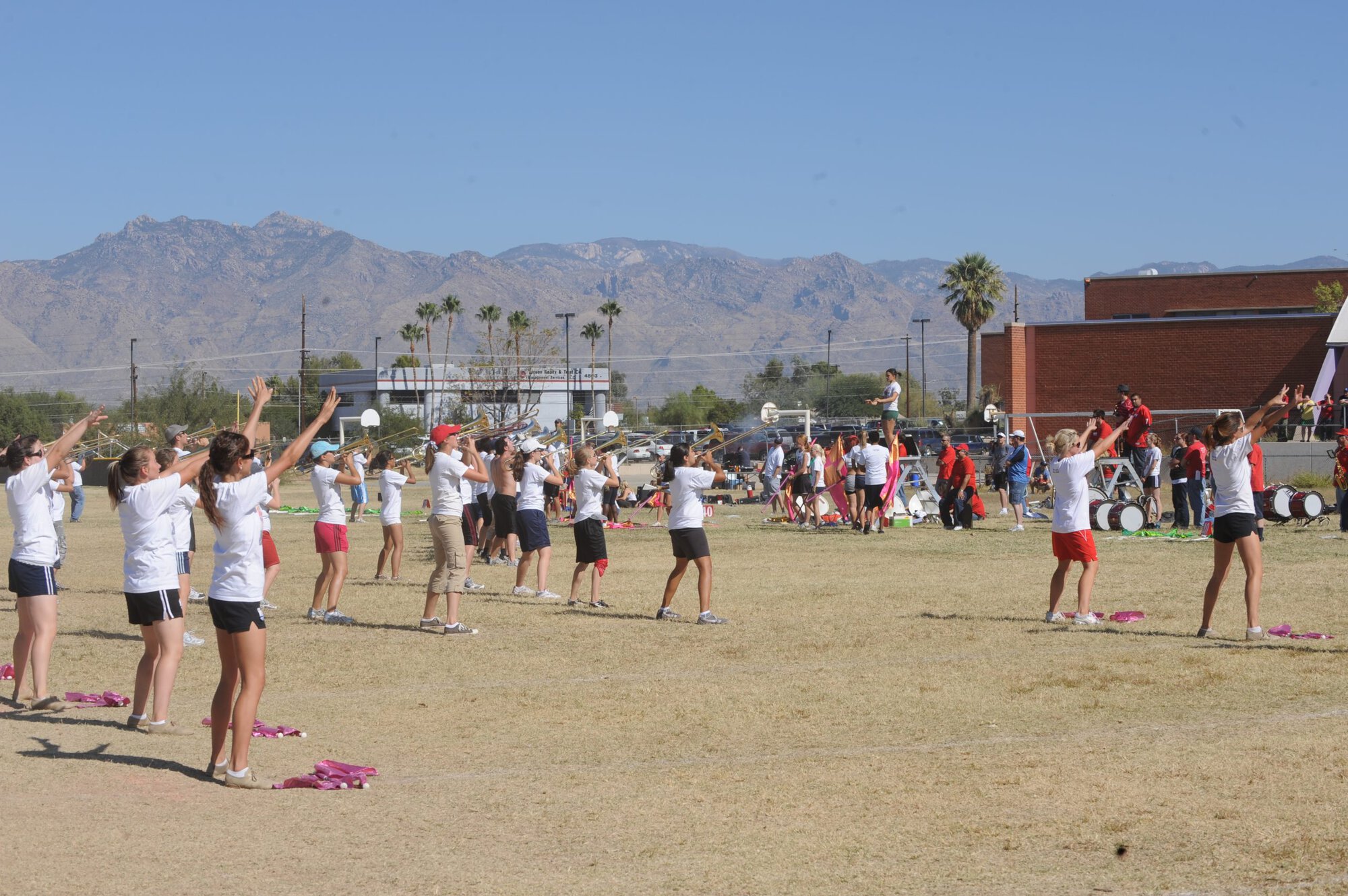 POA Rehearsal at Rincon University HS