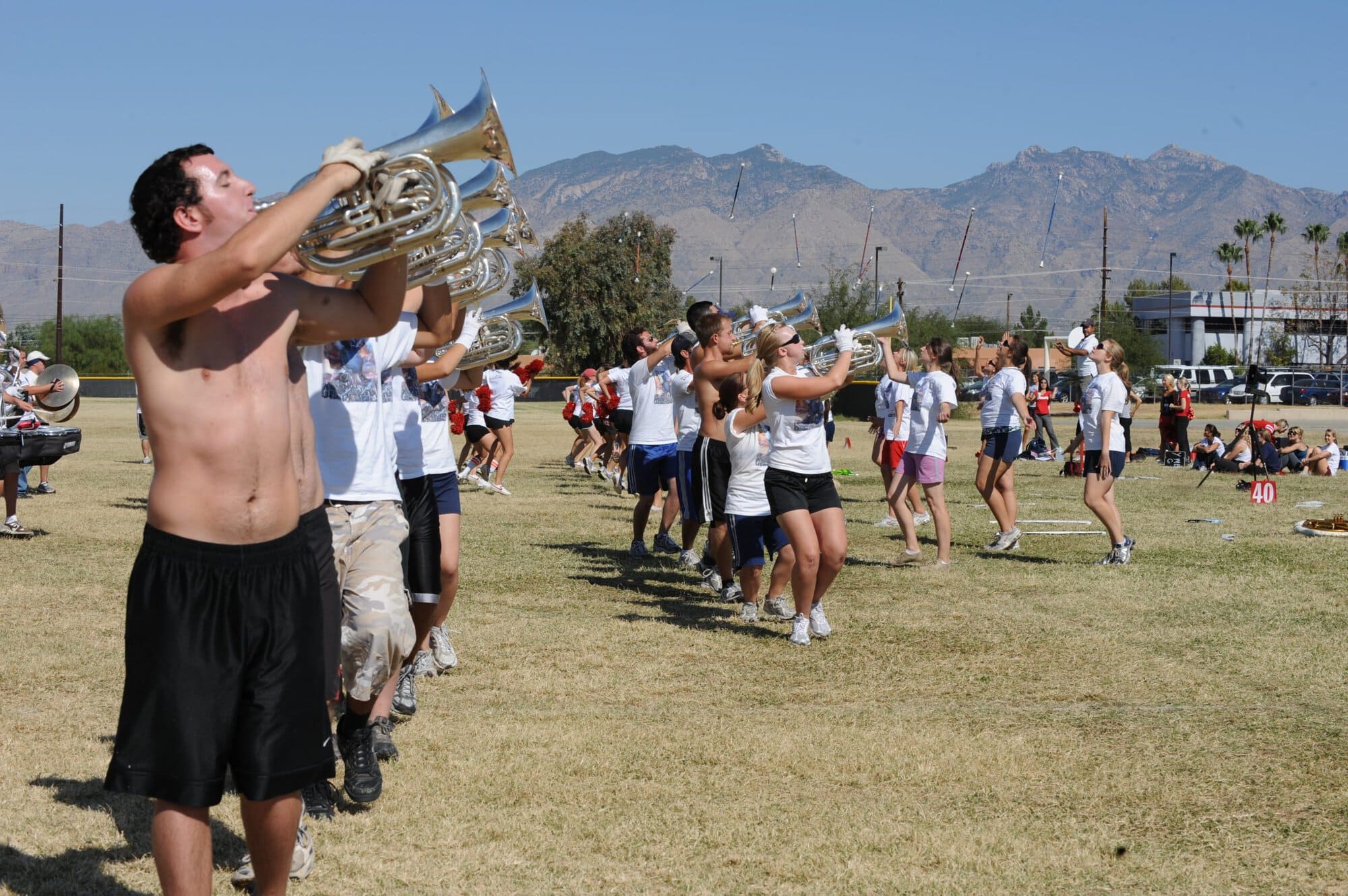 POA Rehearsal at Rincon University HS