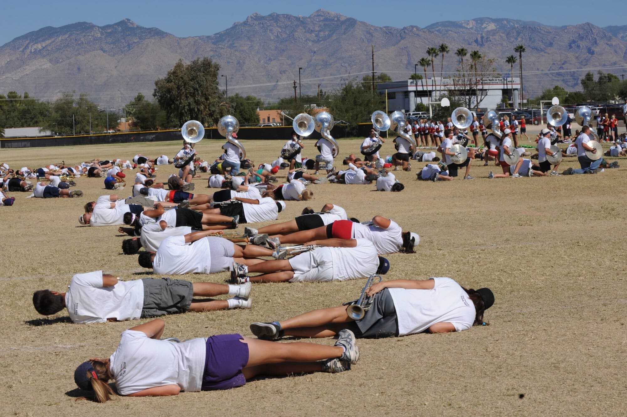 POA Rehearsal at Rincon University HS