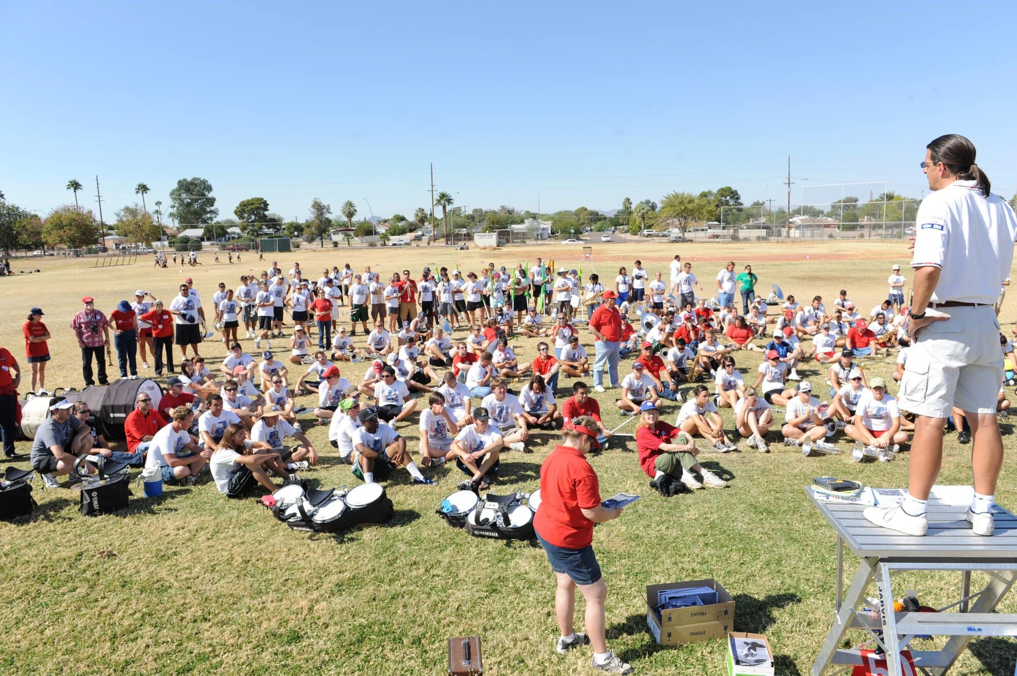 POA Rehearsal at Rincon University HS