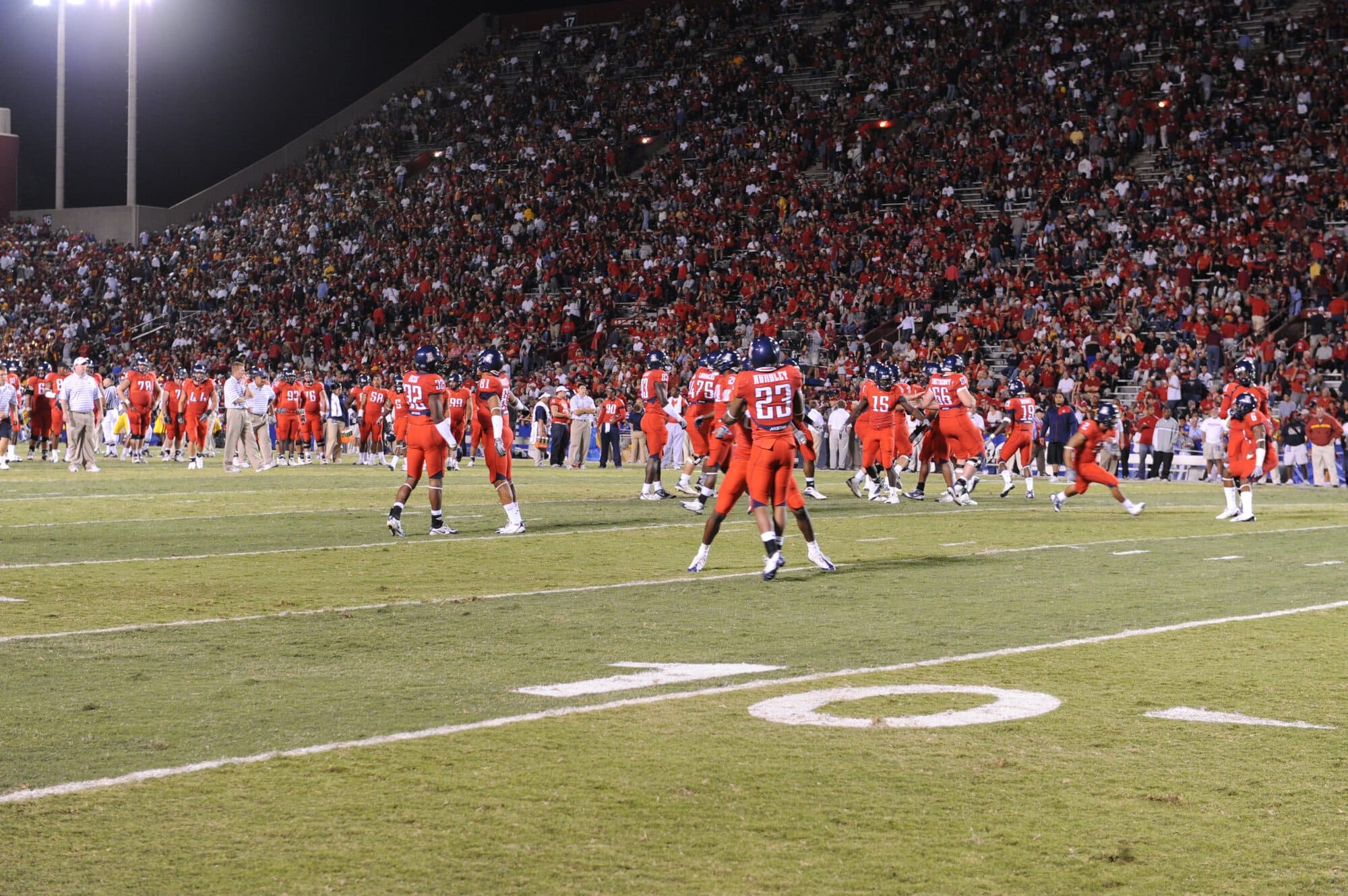 USC vs UA – 1st Half (17-10)