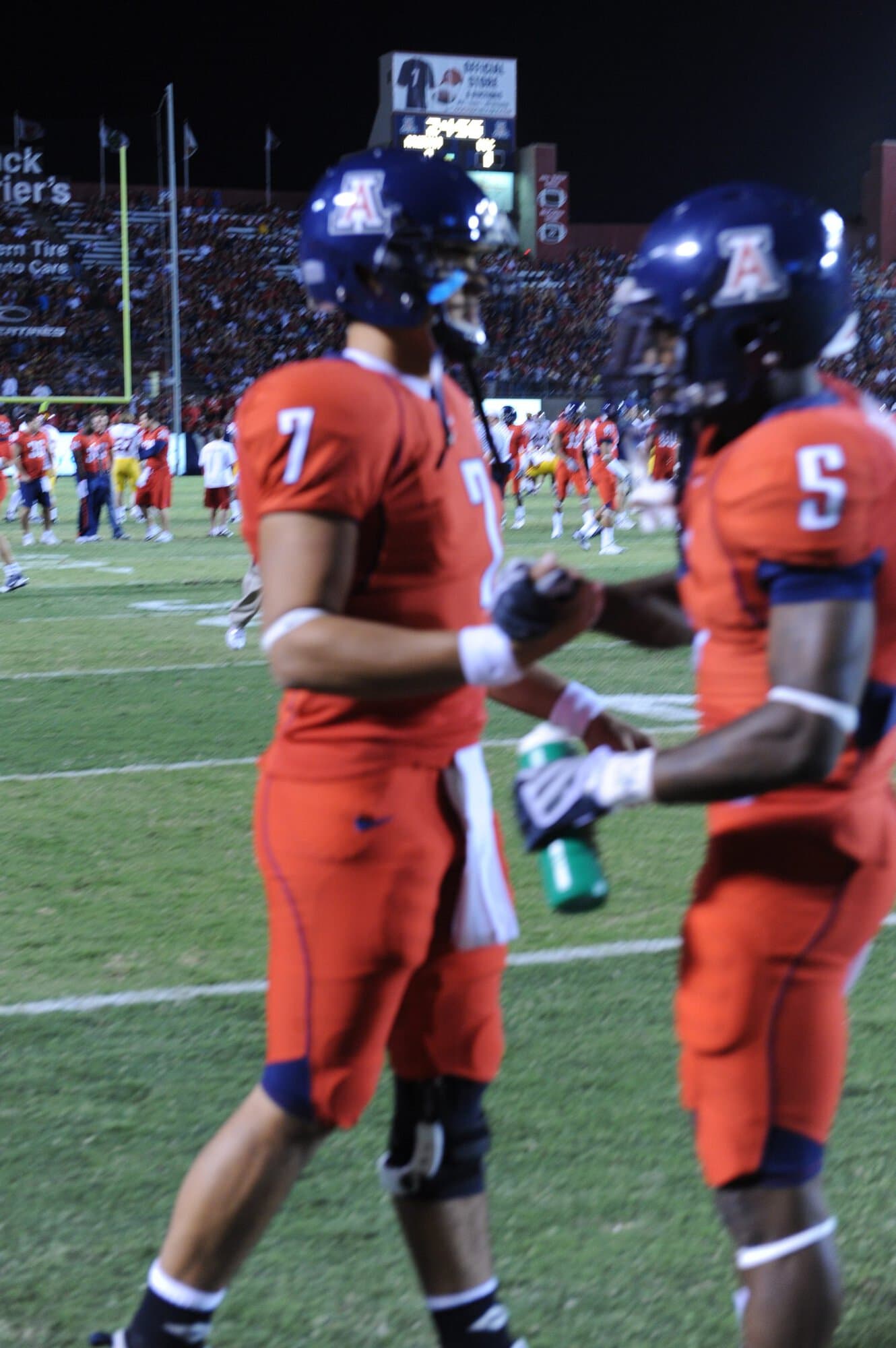 USC vs UA – 1st Half (17-10)