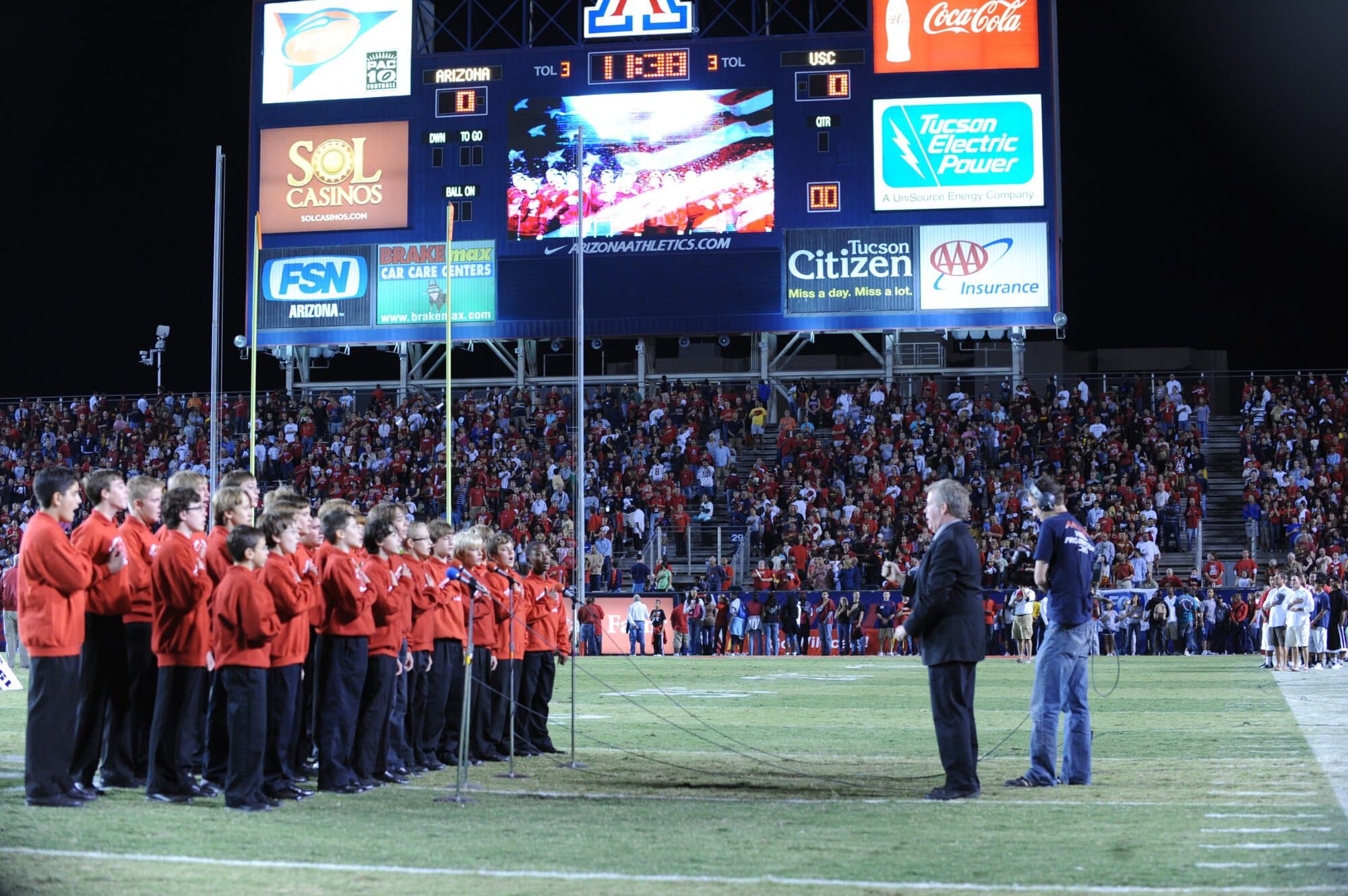 USC vs UA – 1st Half (17-10)