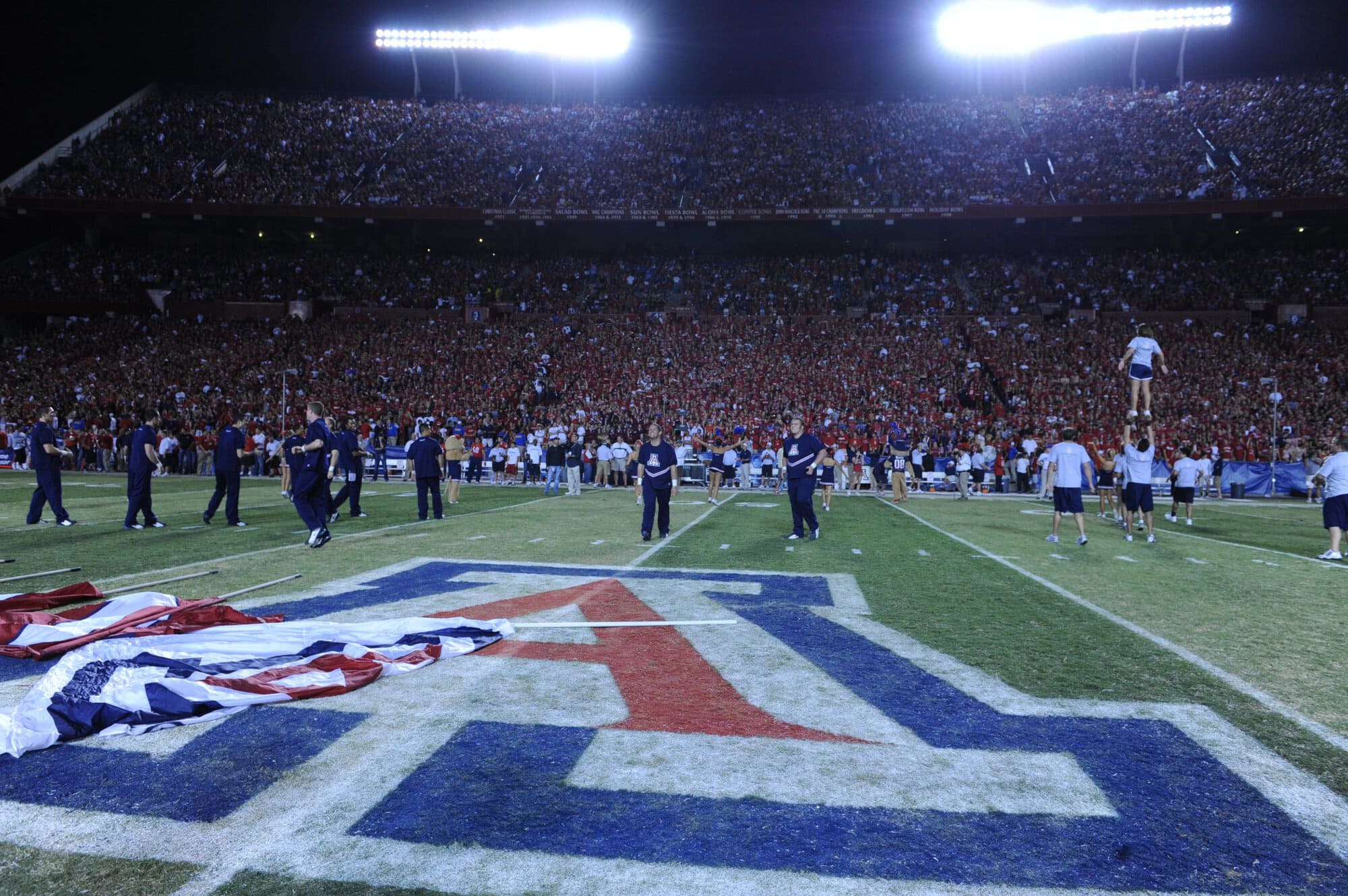 USC vs UA – 1st Half (17-10)