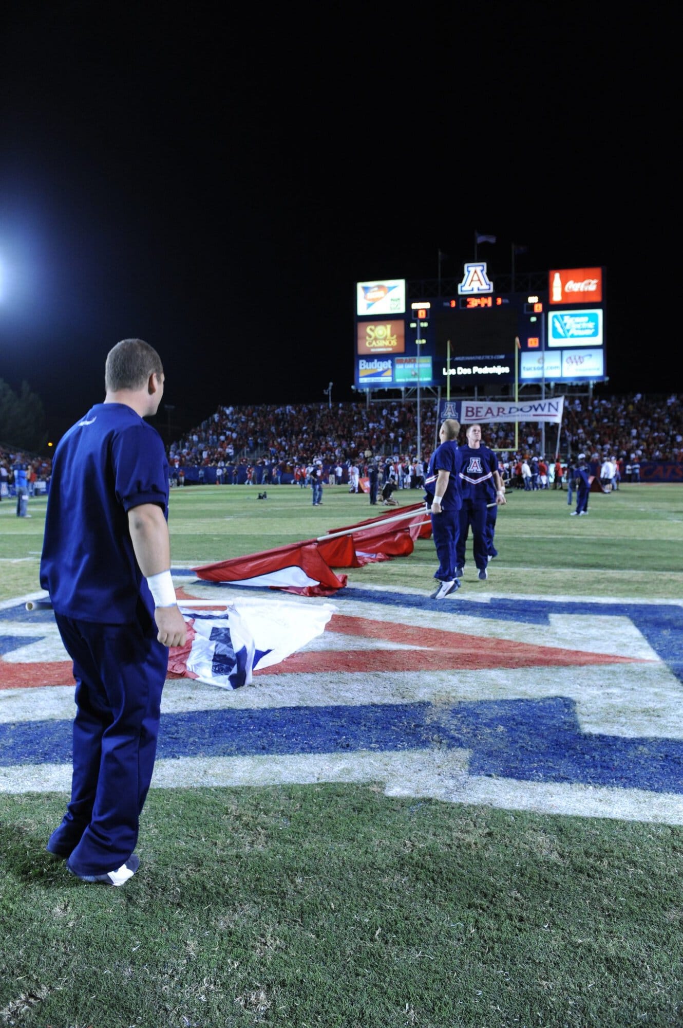 USC vs UA – 1st Half (17-10)