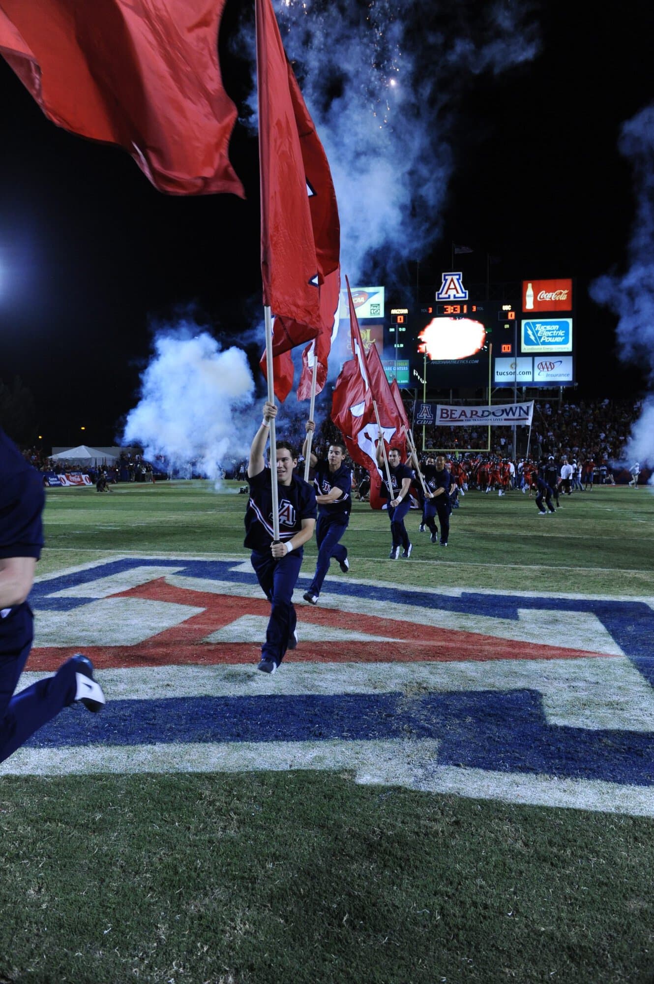 USC vs UA – 1st Half (17-10)