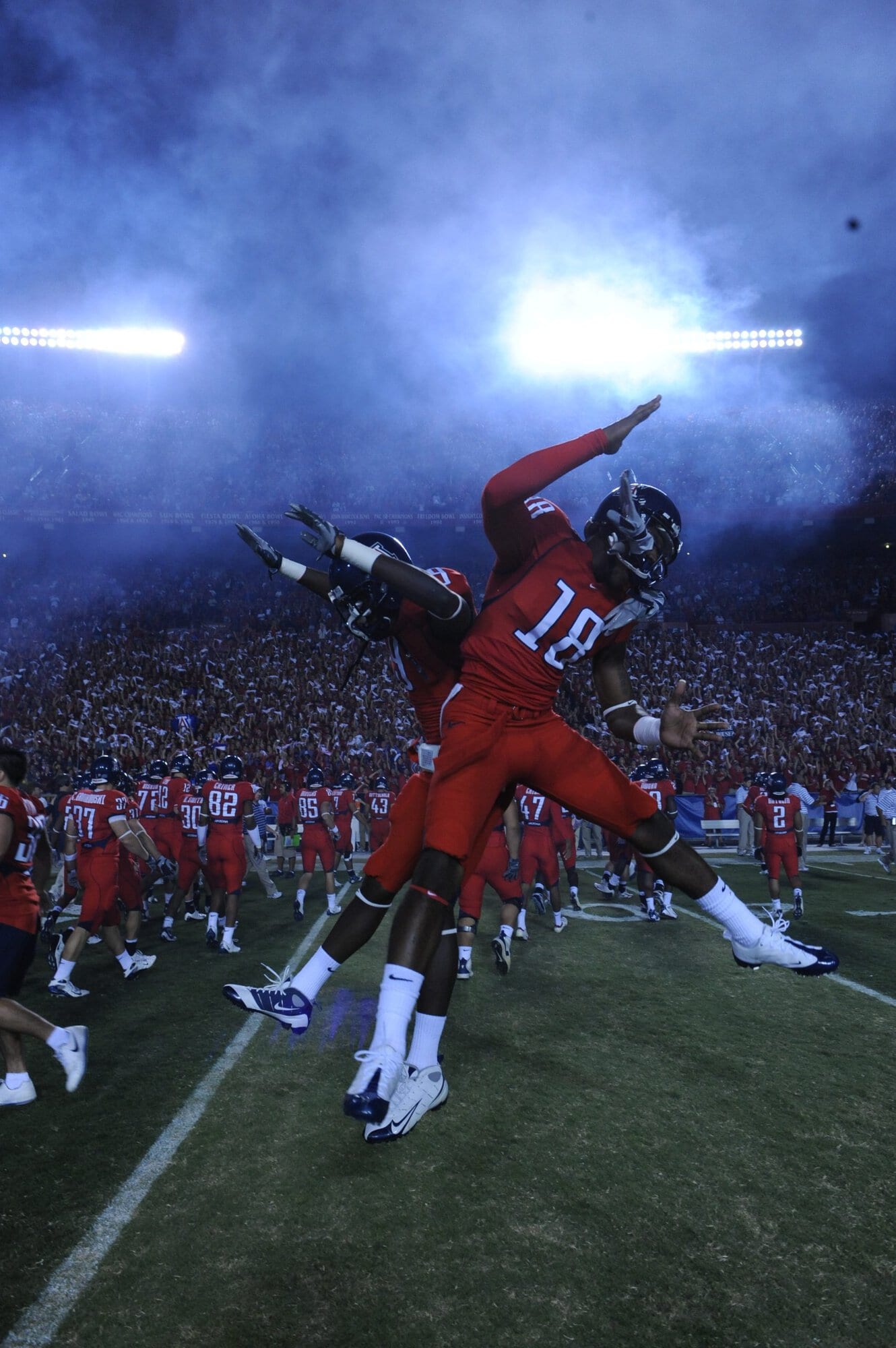 USC vs UA – 1st Half (17-10)