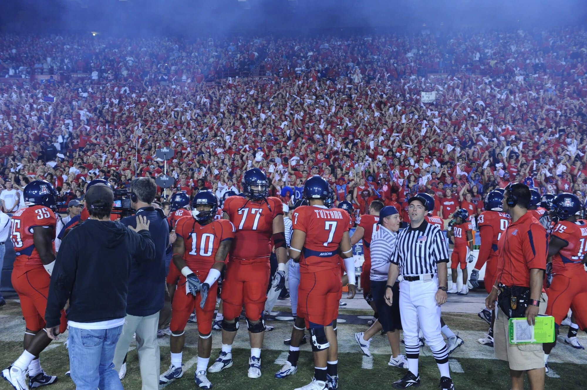 USC vs UA – 1st Half (17-10)