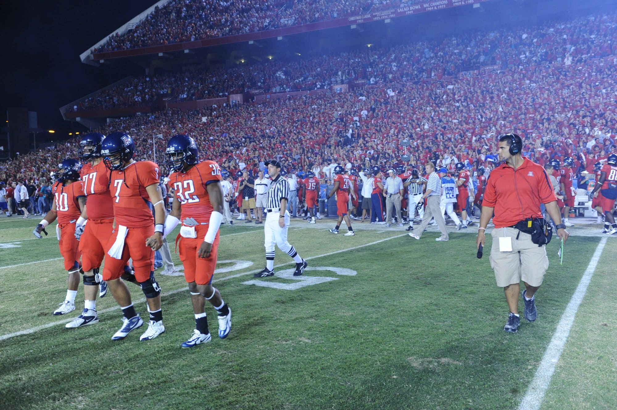 USC vs UA – 1st Half (17-10)