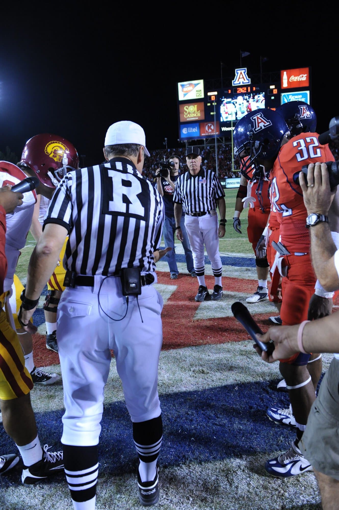 USC vs UA – 1st Half (17-10)