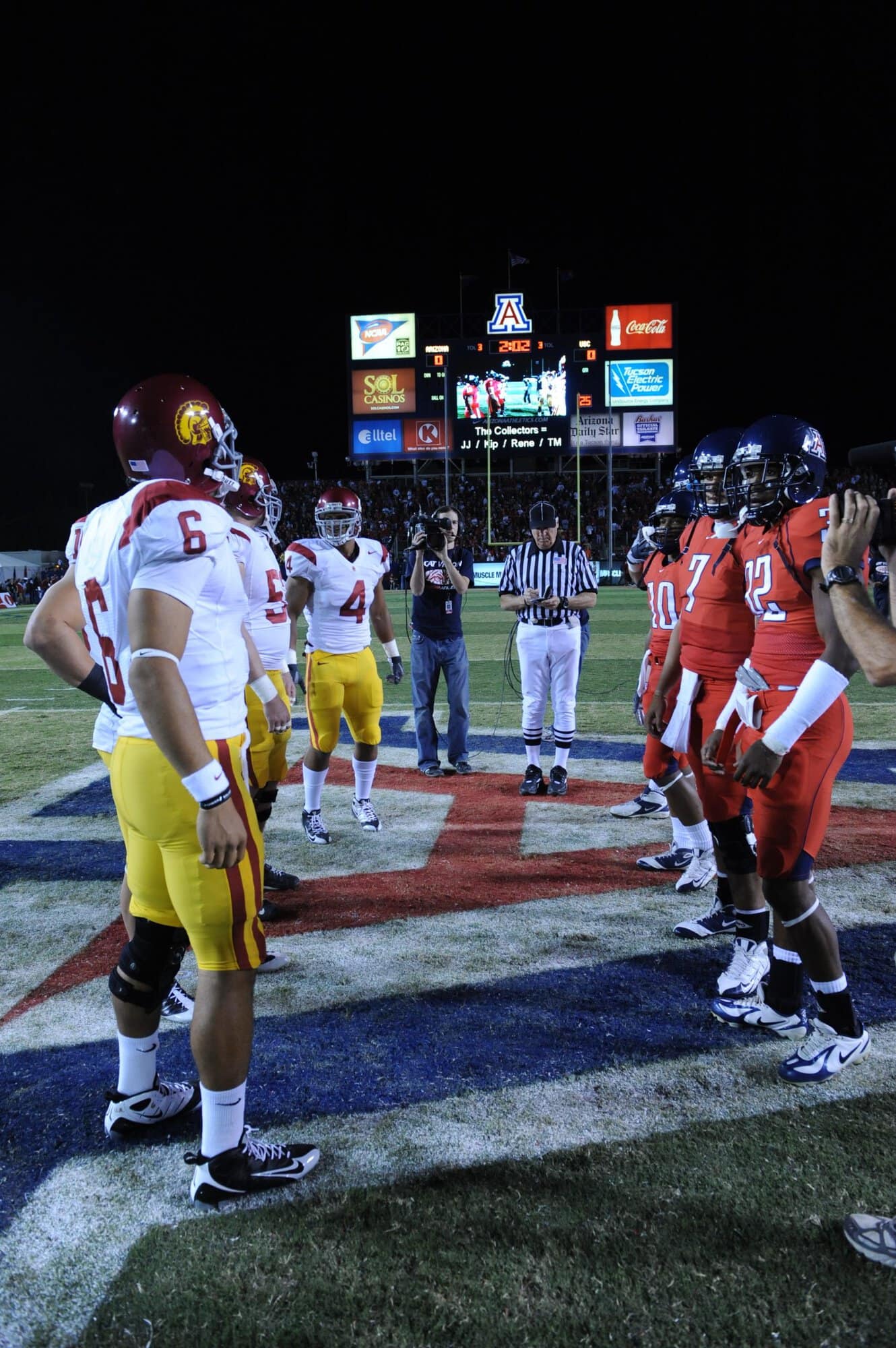 USC vs UA – 1st Half (17-10)