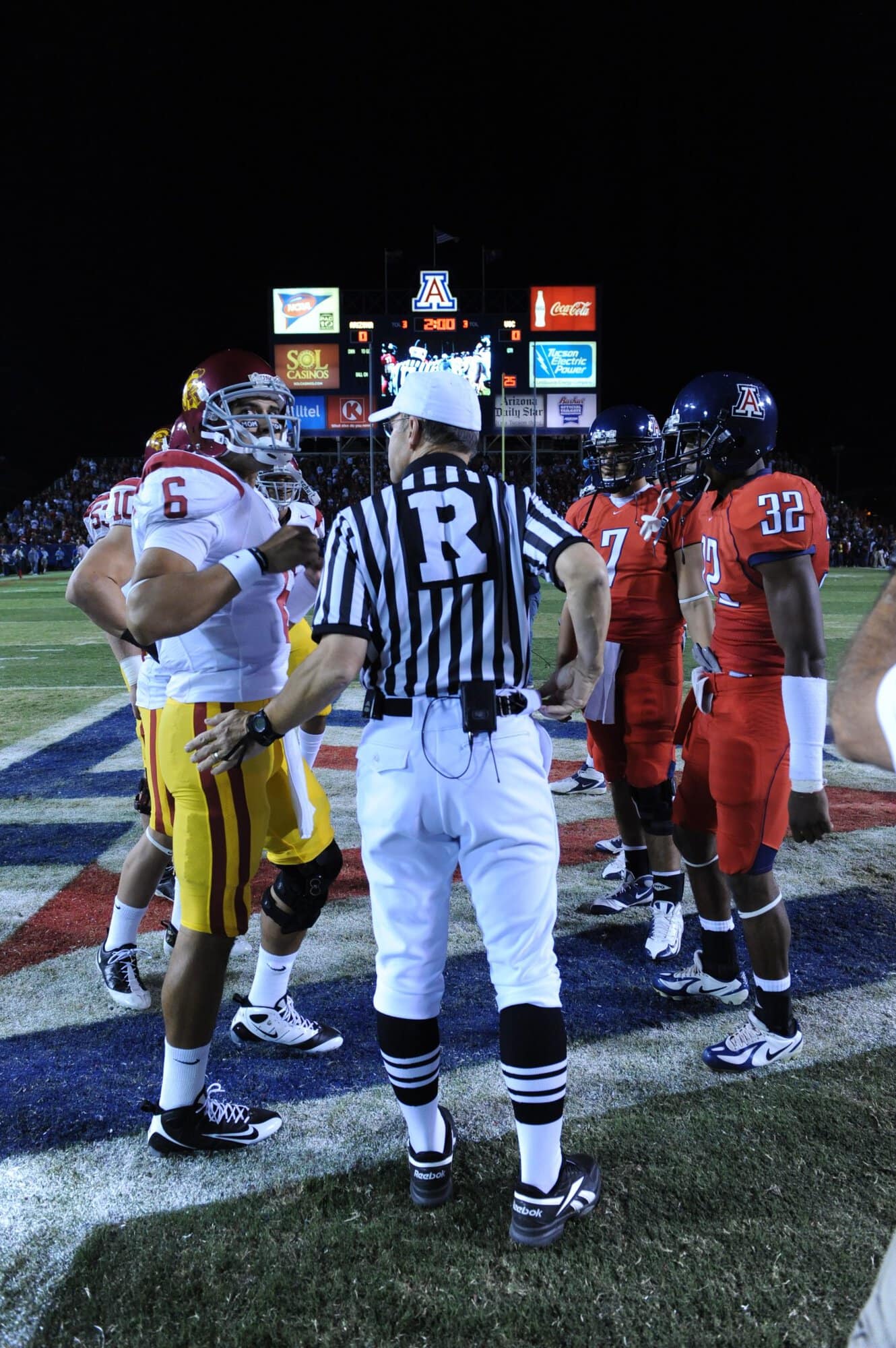 USC vs UA – 1st Half (17-10)