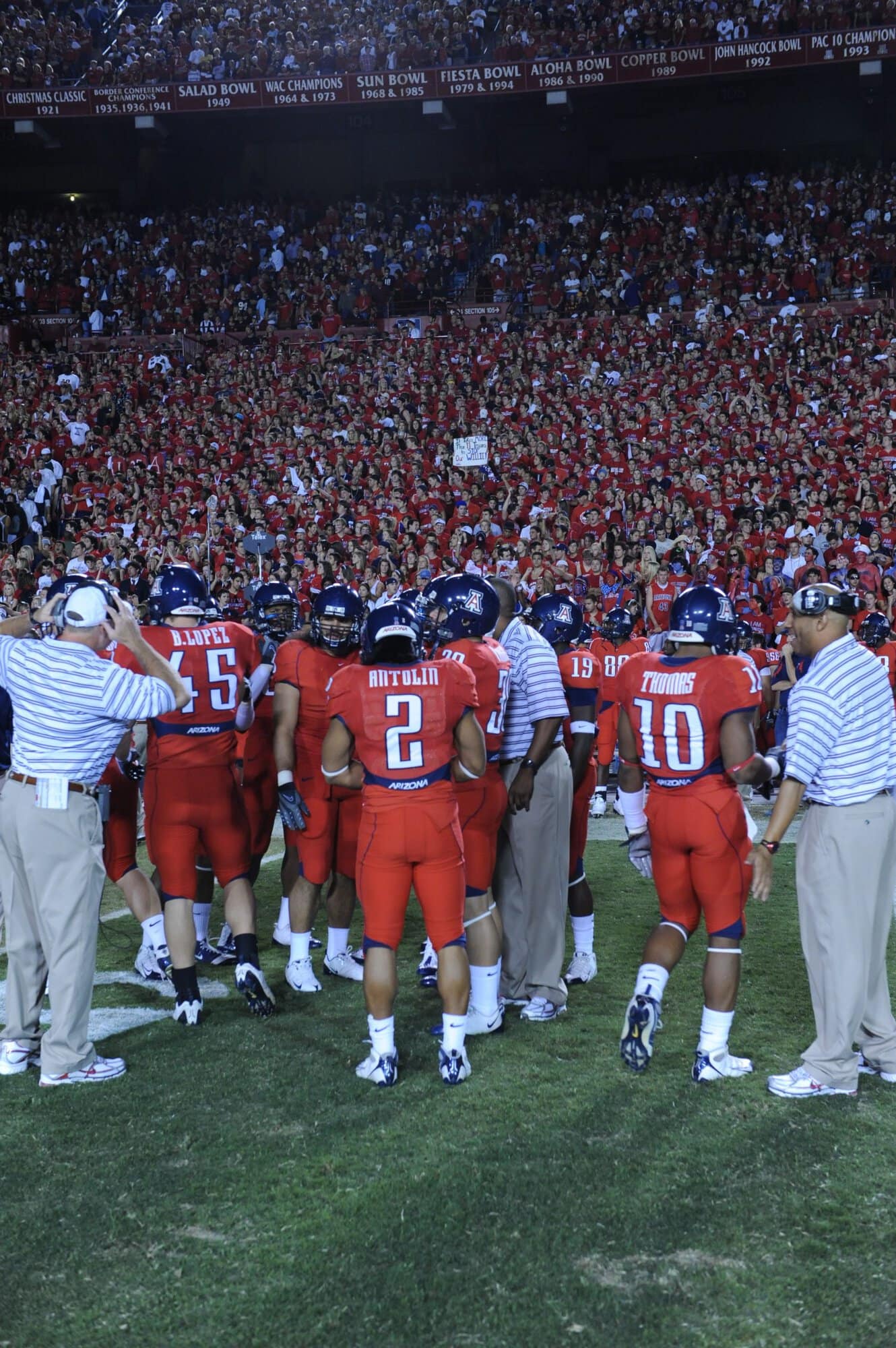 USC vs UA – 1st Half (17-10)