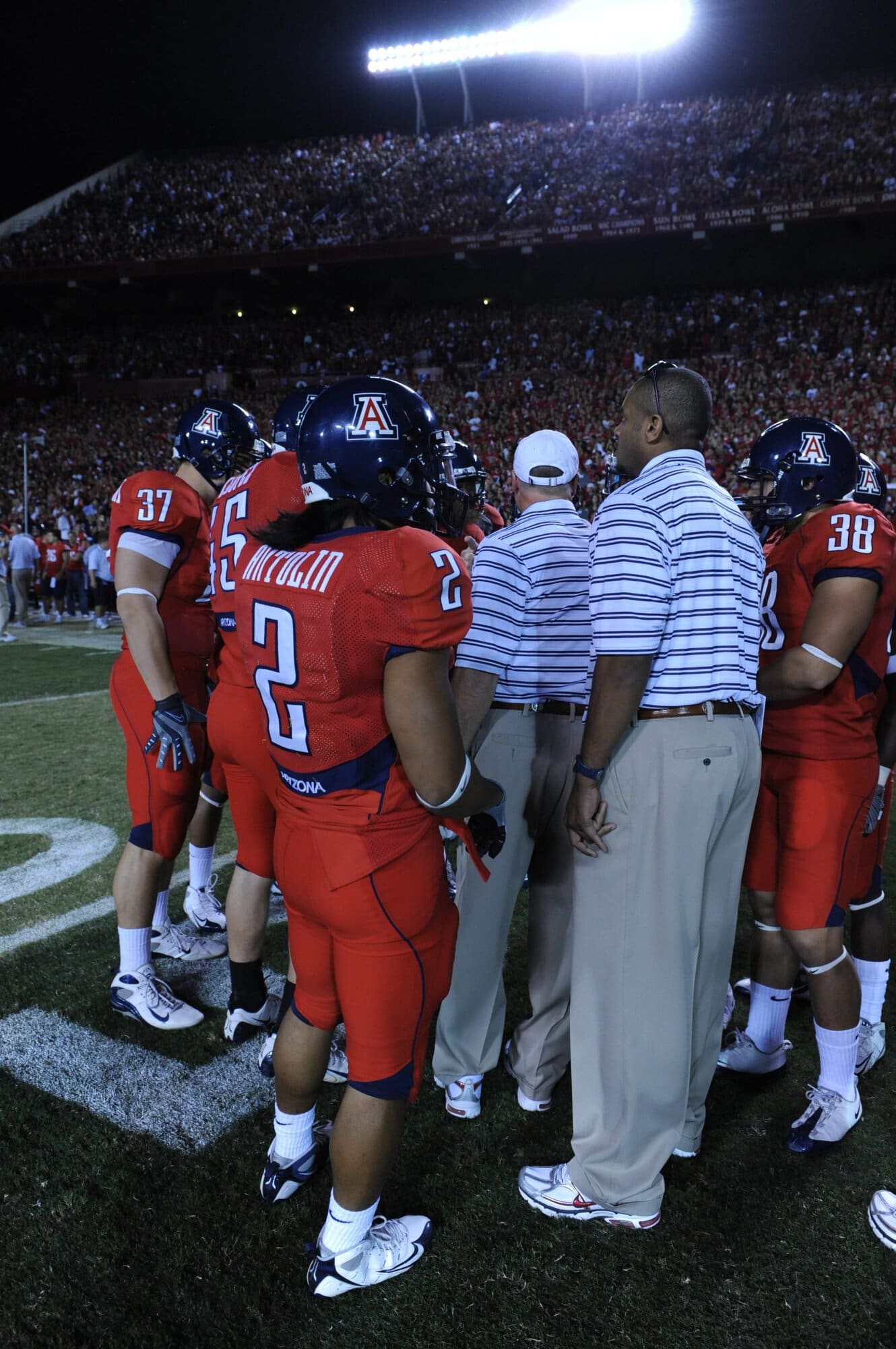 USC vs UA – 1st Half (17-10)