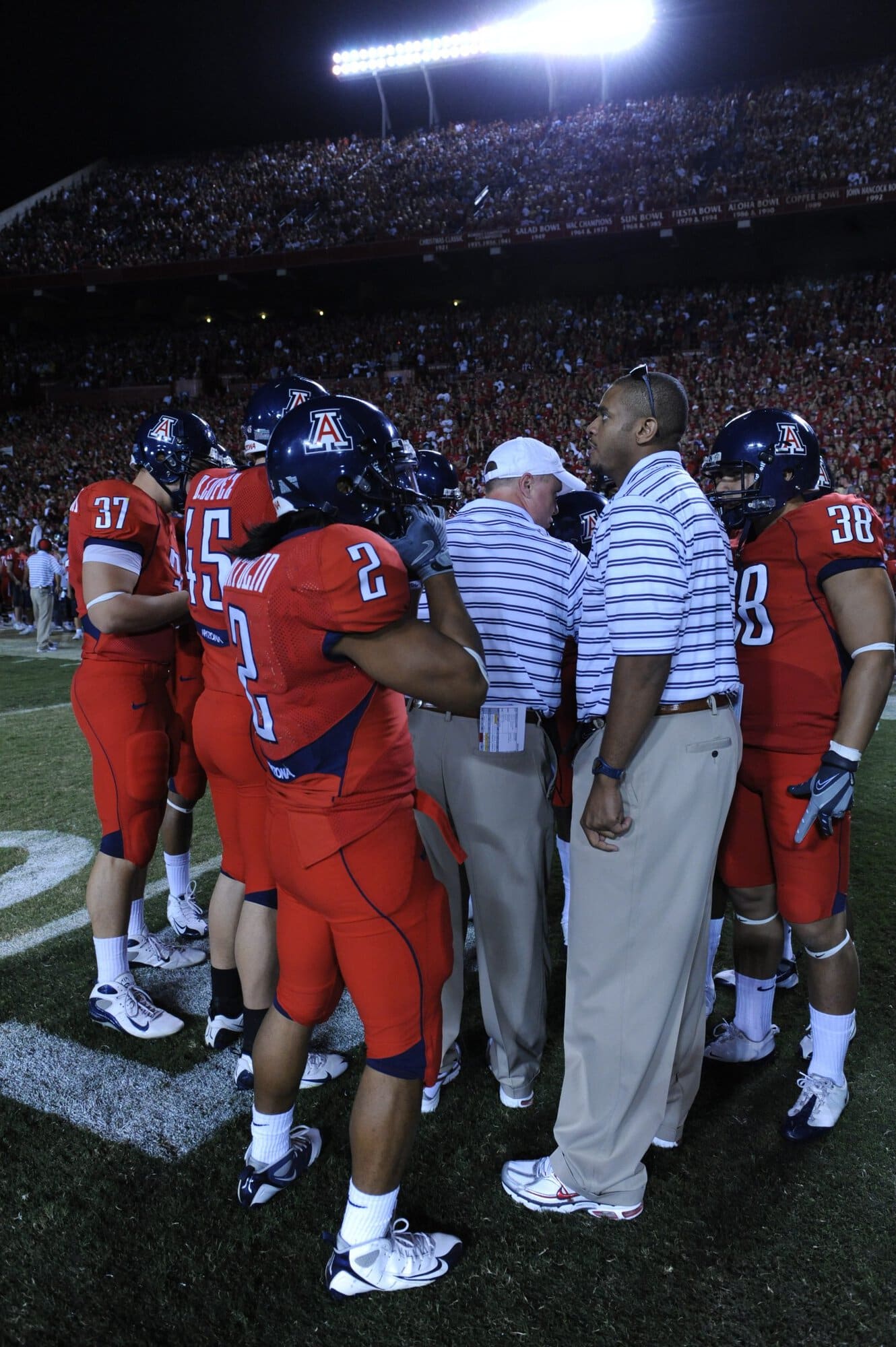 USC vs UA – 1st Half (17-10)