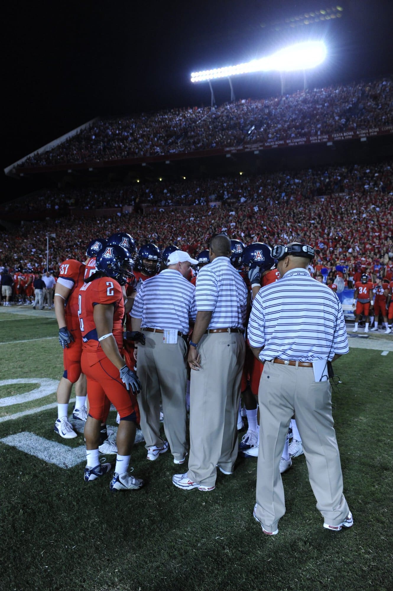 USC vs UA – 1st Half (17-10)