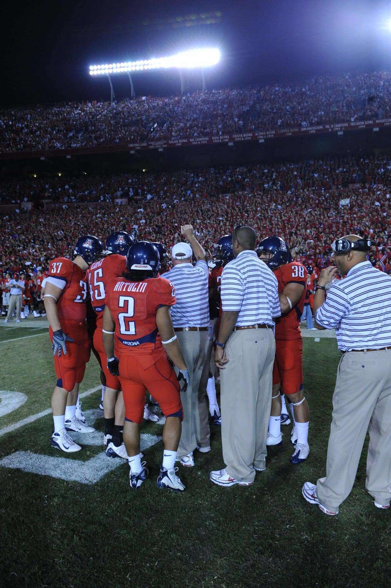USC vs UA – 1st Half (17-10)