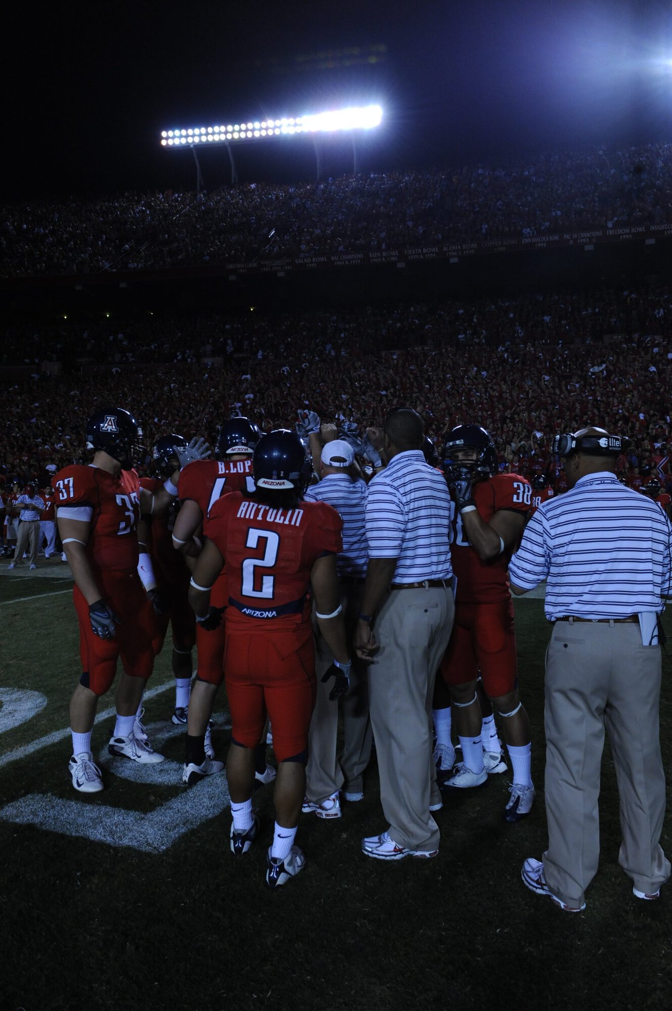 USC vs UA – 1st Half (17-10)