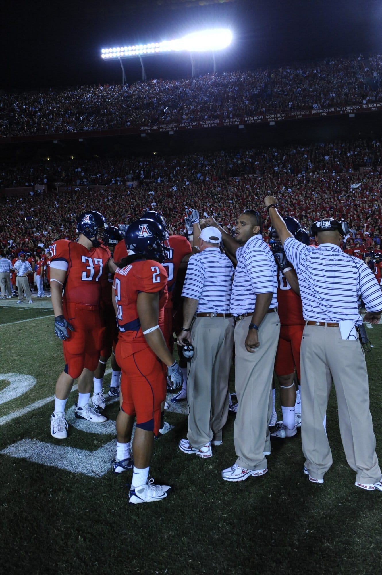 USC vs UA – 1st Half (17-10)