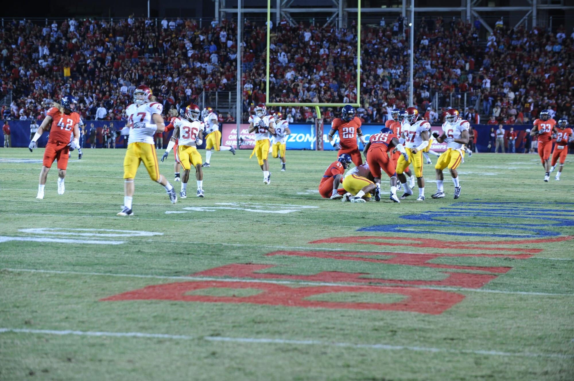 USC vs UA – 1st Half (17-10)