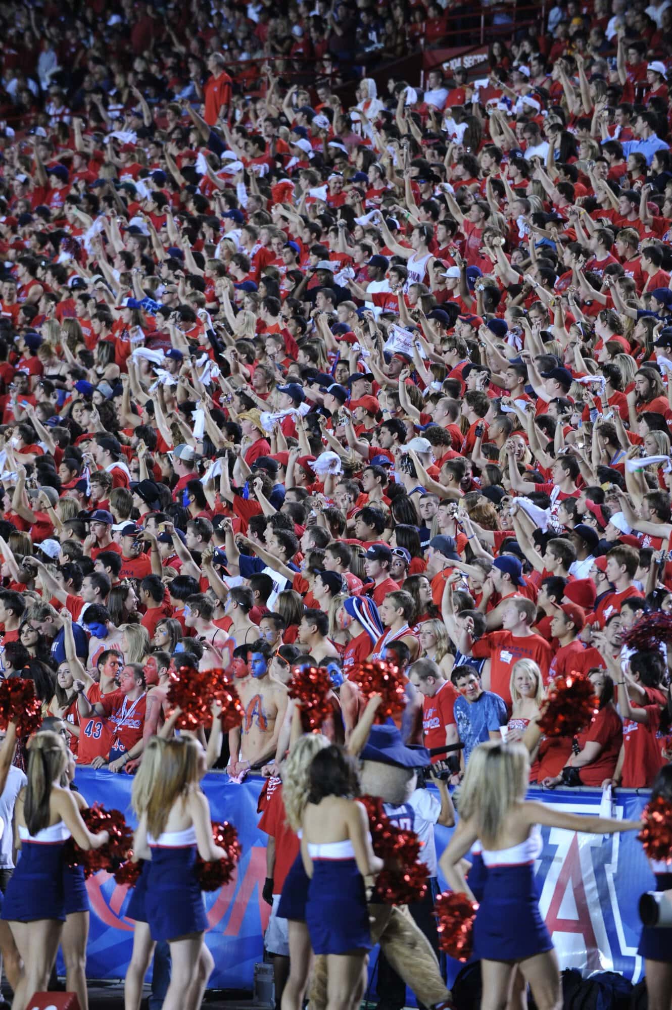 USC vs UA – 1st Half (17-10)