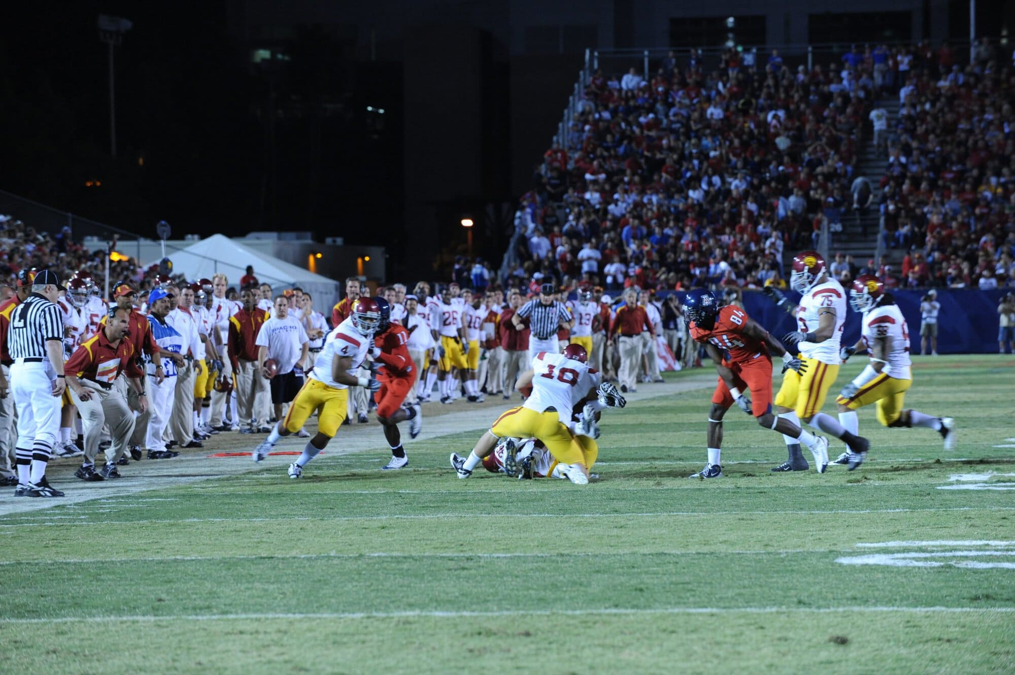 USC vs UA – 1st Half (17-10)