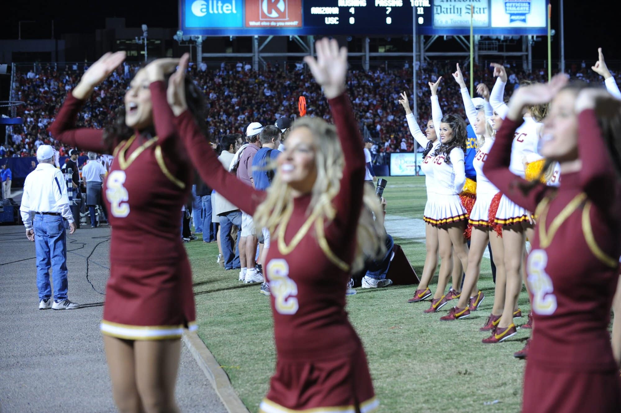 USC vs UA – 1st Half (17-10)